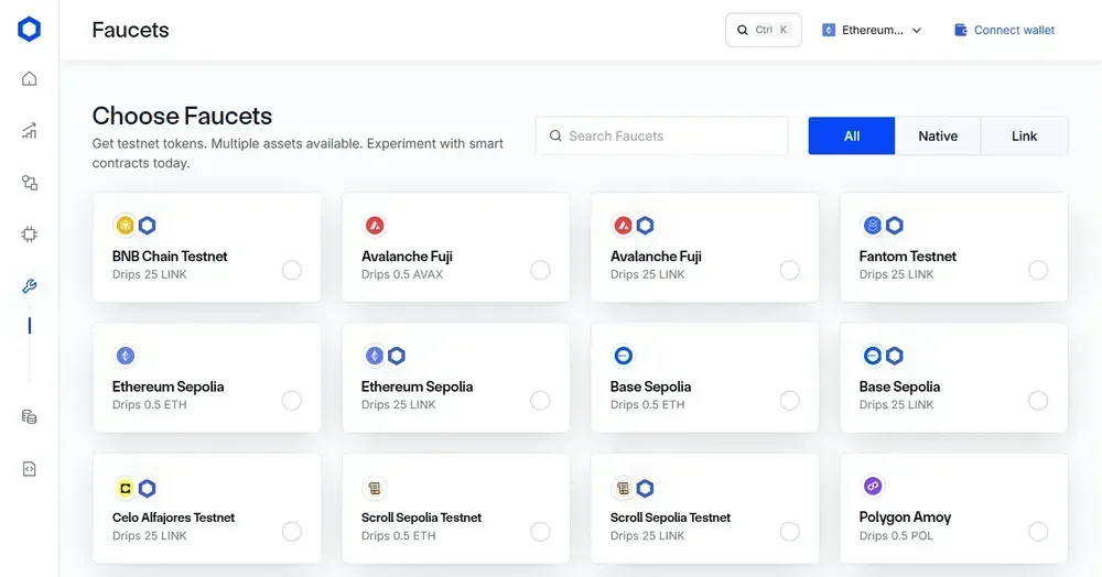 What is Chainlink LINK Faucet