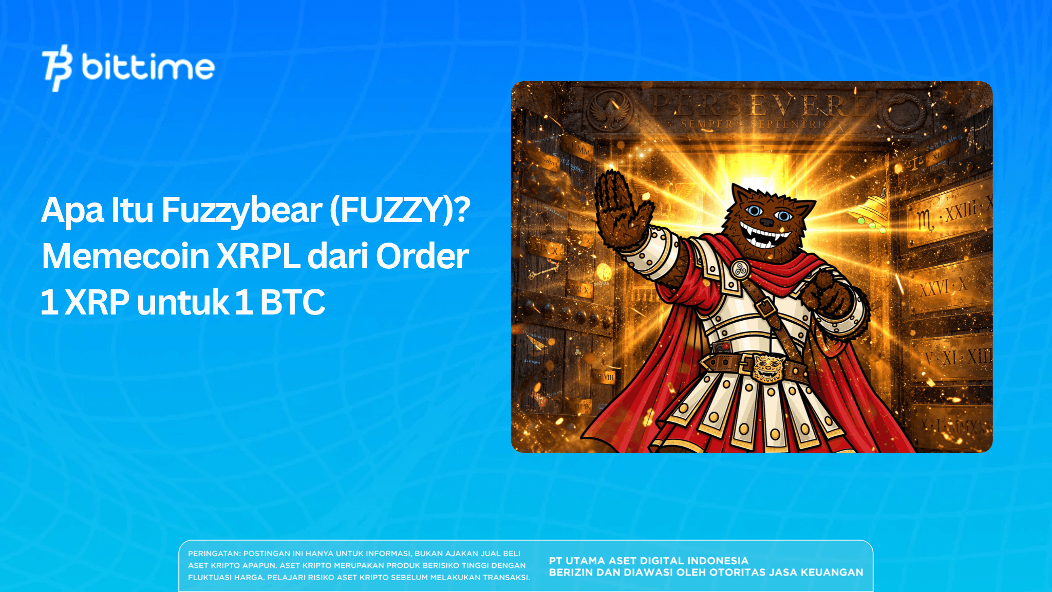 What Is Fuzzybear (FUZZY)? The XRPL Memecoin from the 1 XRP for 1 BTC Order