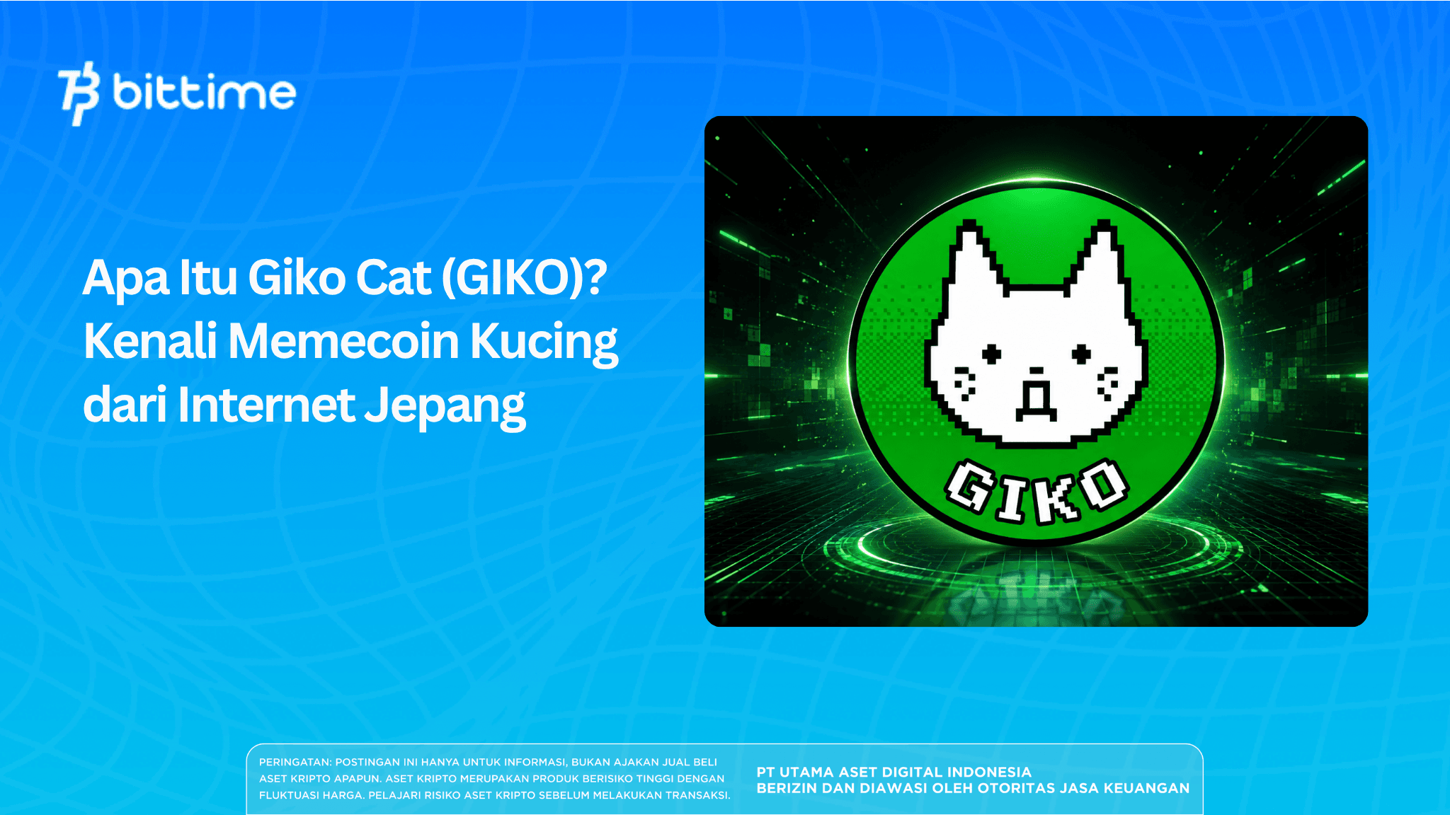Apa Itu Giko Cat (GIKO)? Kenali Memecoin Kucing dari Internet Jepang