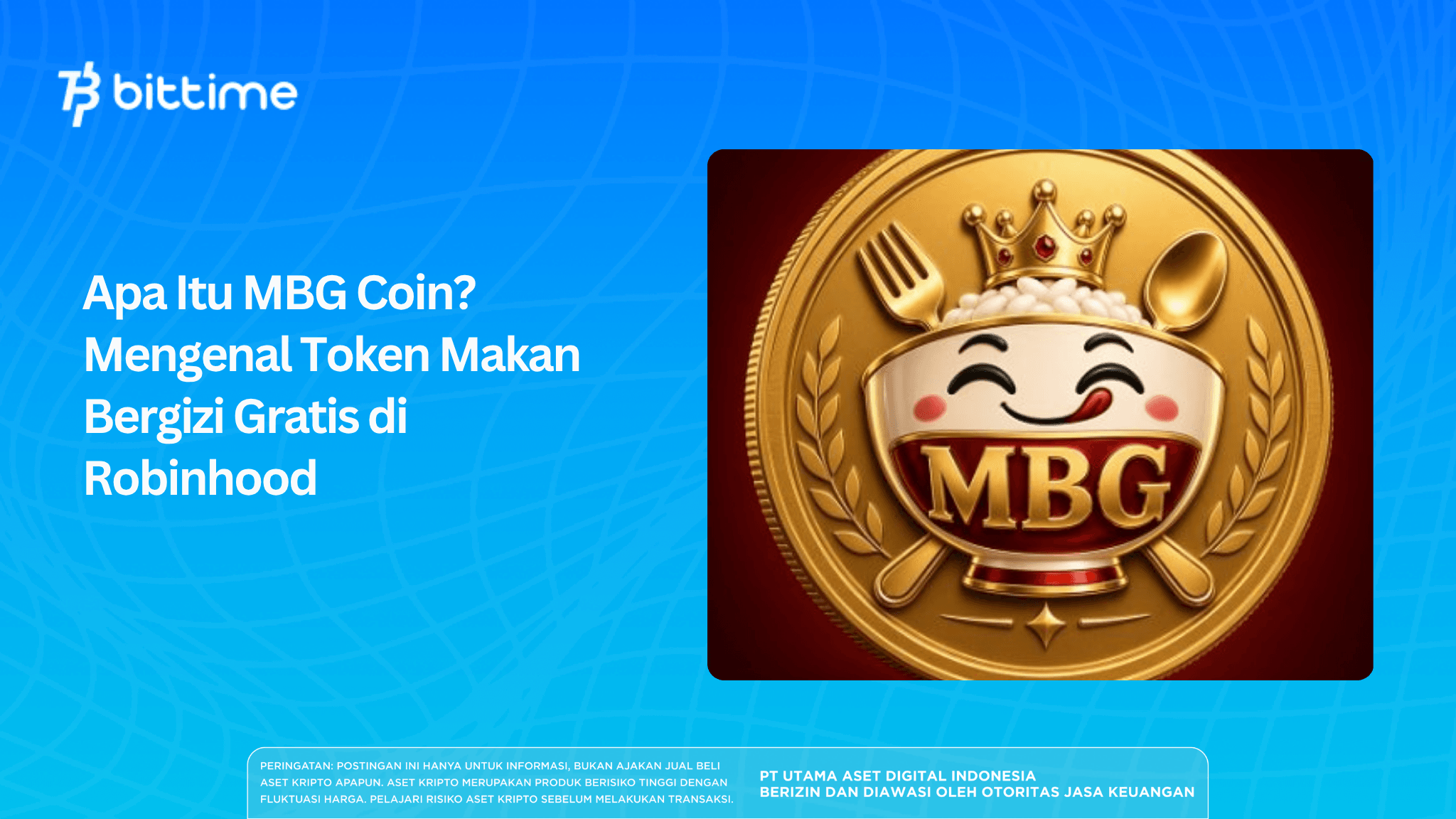 Apa Itu MBG Coin? Mengenal Token Makan Bergizi Gratis di Robinhood