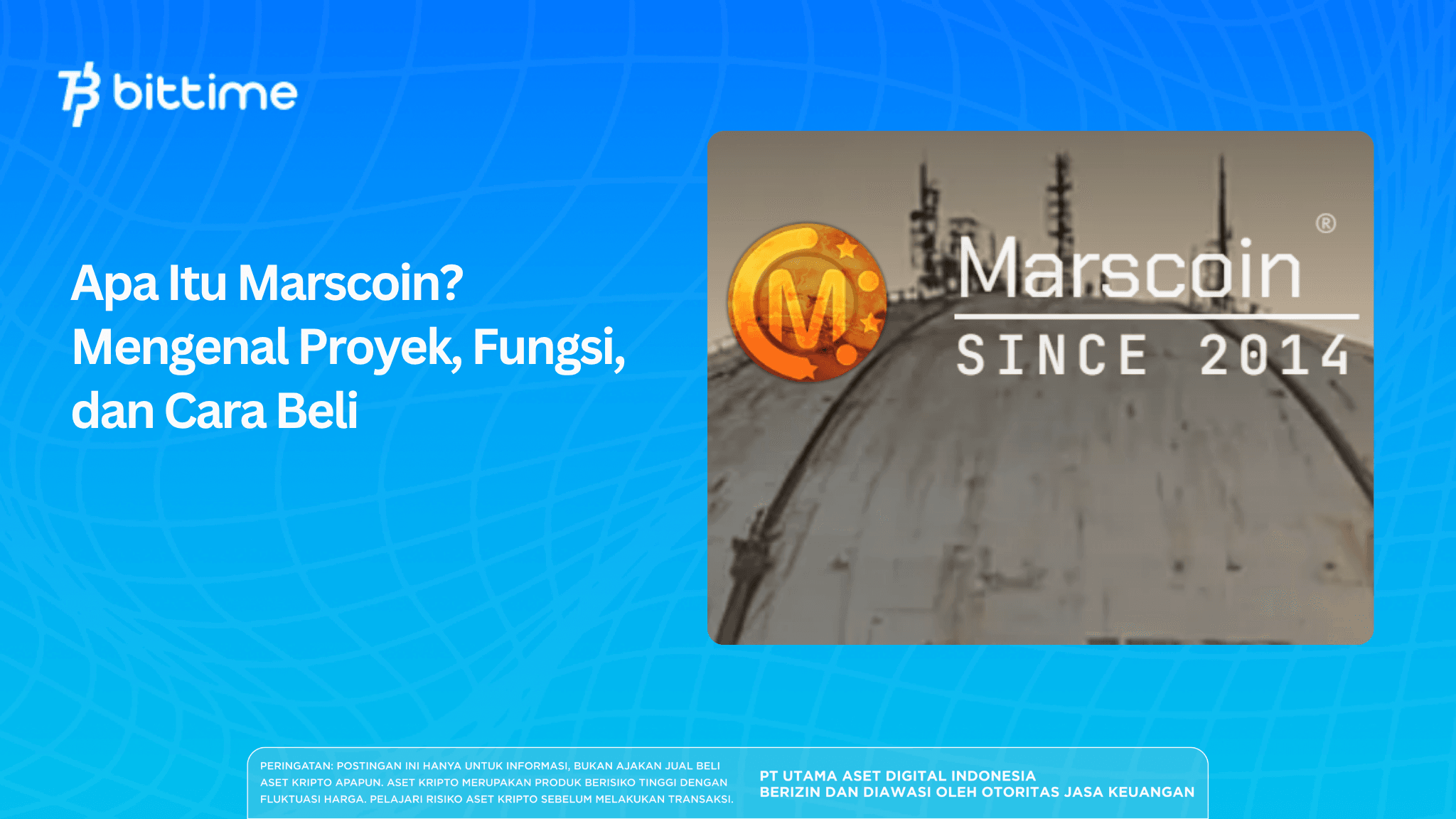 Apa Itu Marscoin? Mengenal Proyek, Fungsi, dan Cara Beli