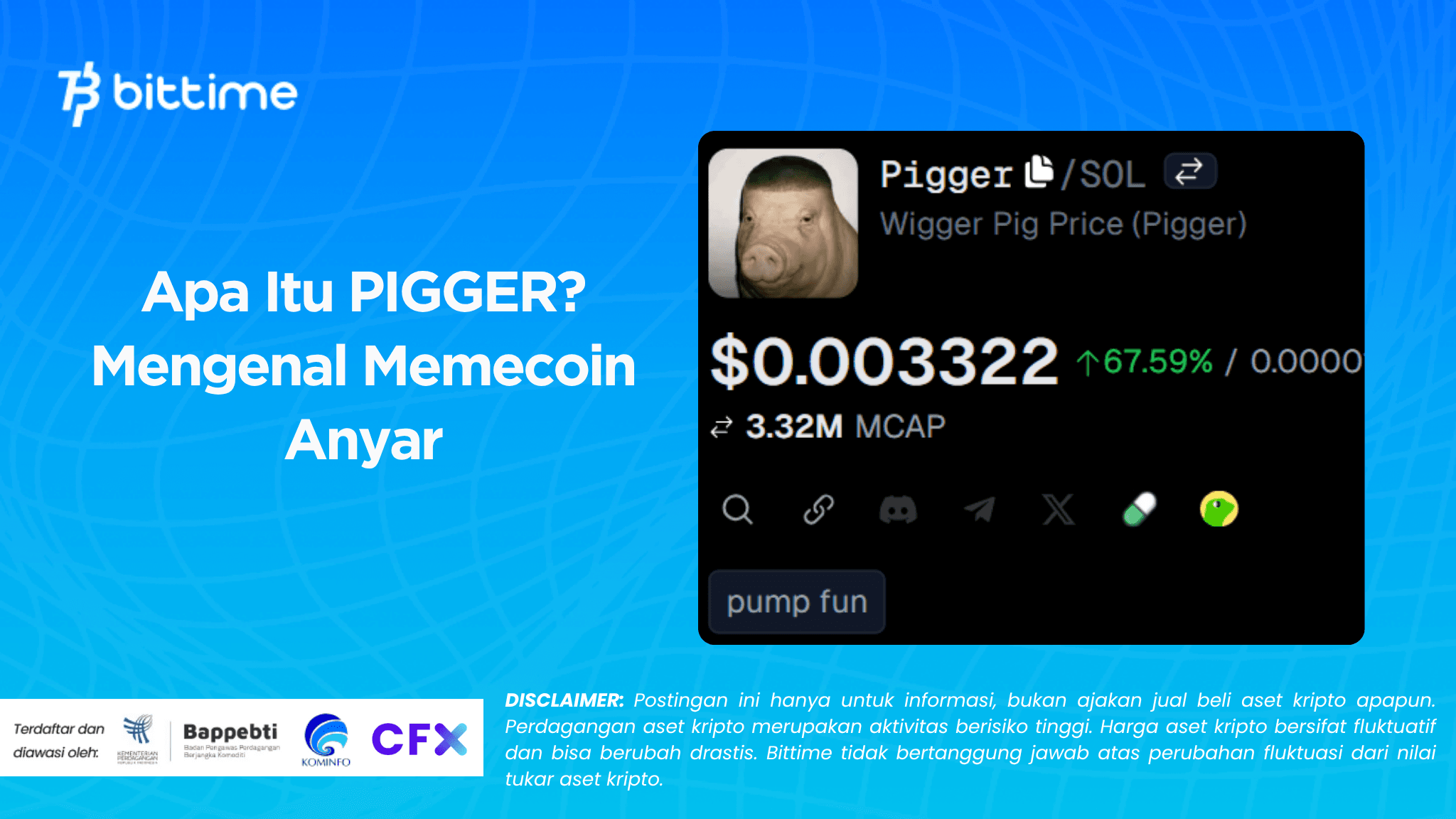 Apa Itu PIGGER? Mengenal Memecoin Anyar