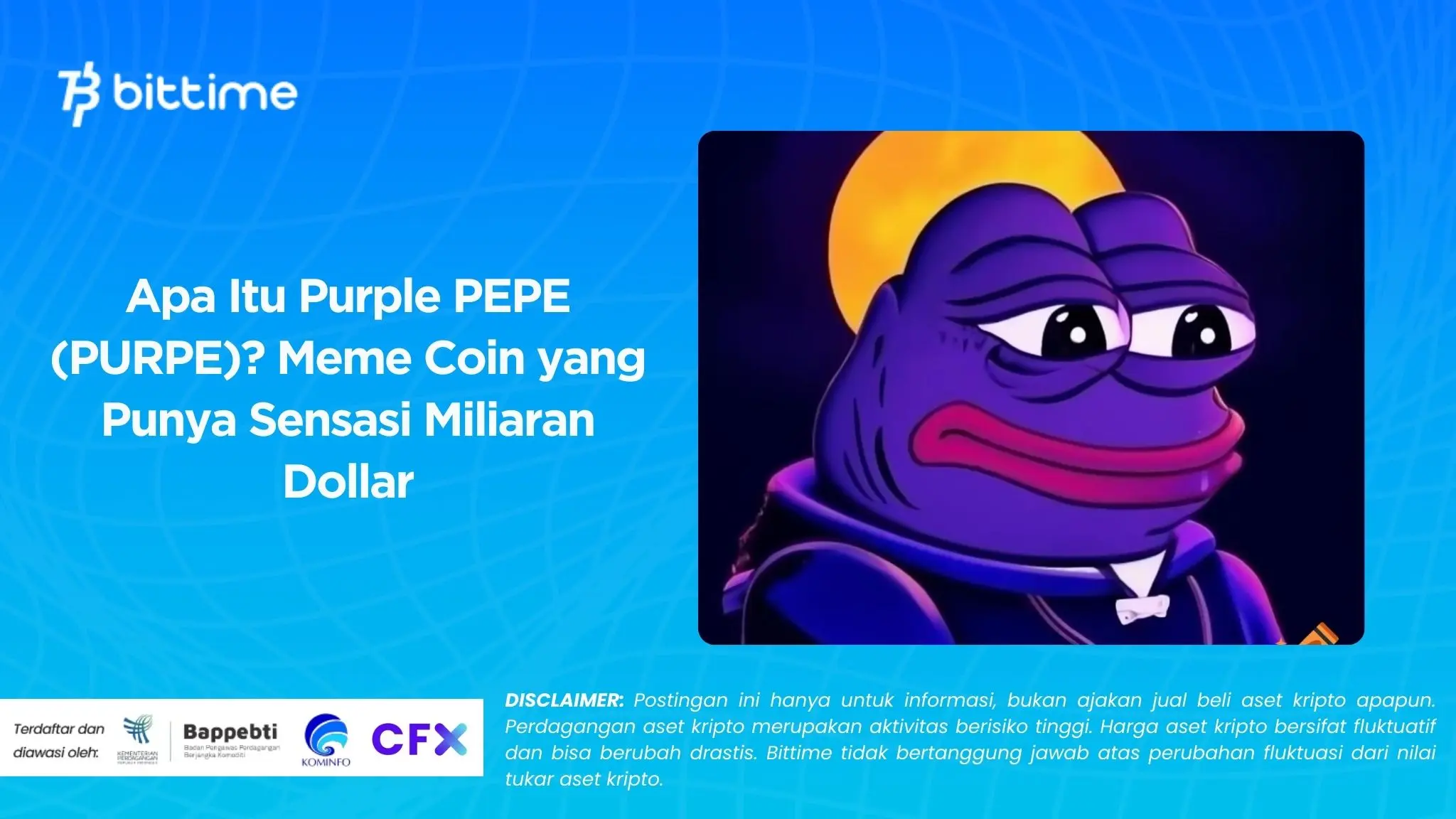 Apa Itu Purple PEPE (PURPE) Meme Coin yang Punya Sensasi Miliaran Dollar.
