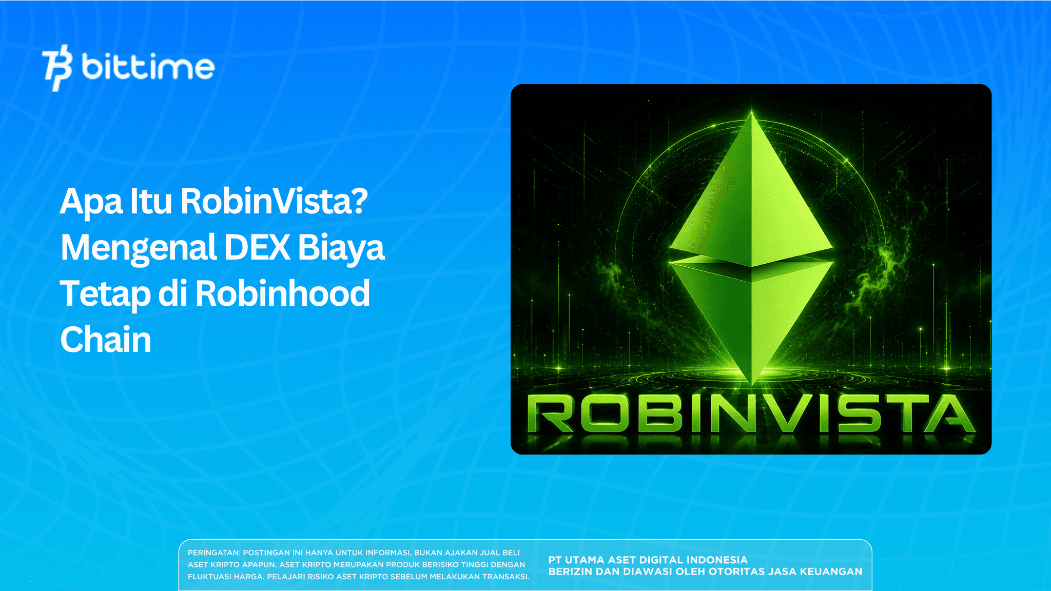 Apa Itu RobinVista? Mengenal DEX Biaya Tetap di Robinhood Chain