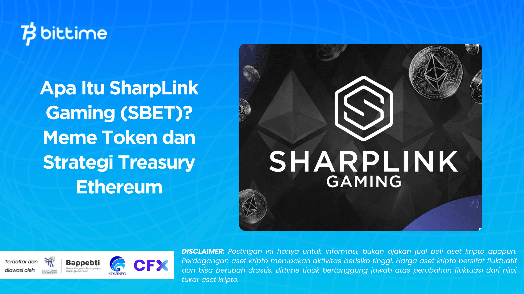 Apa Itu SharpLink Gaming (SBET)? Meme Token dan Strategi Treasury Ethereum