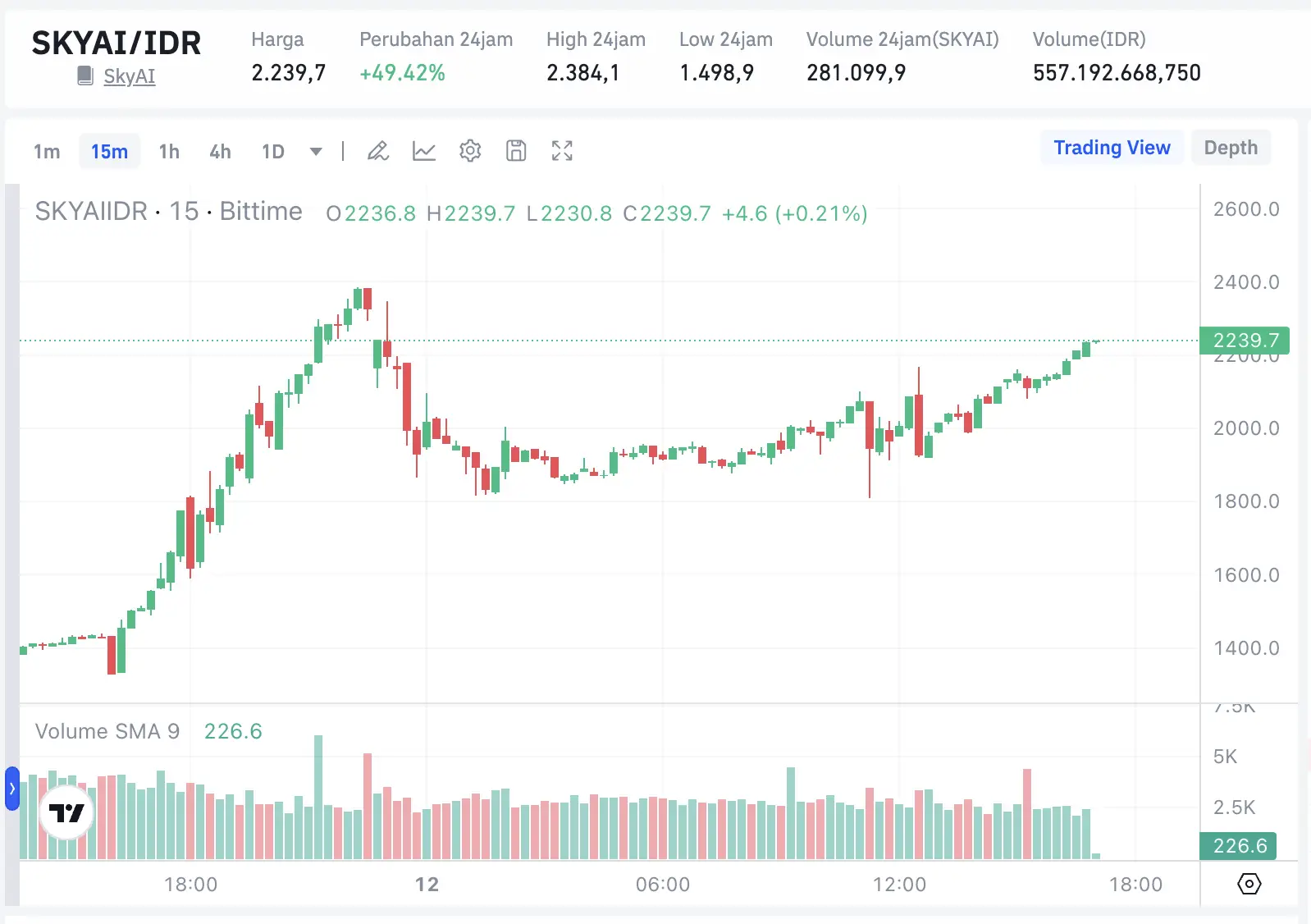 Apa Itu SkyAI (SKYAI) Memahami Proyek AI di Ekosistem BNB Chain - skyai idr.webp