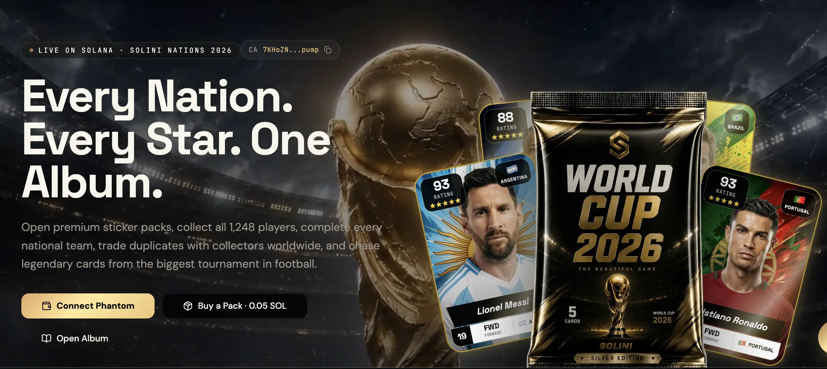 Apa Itu Solini Album Collectible Card Football di Solana untuk Solini Nations 2026 - home.webp