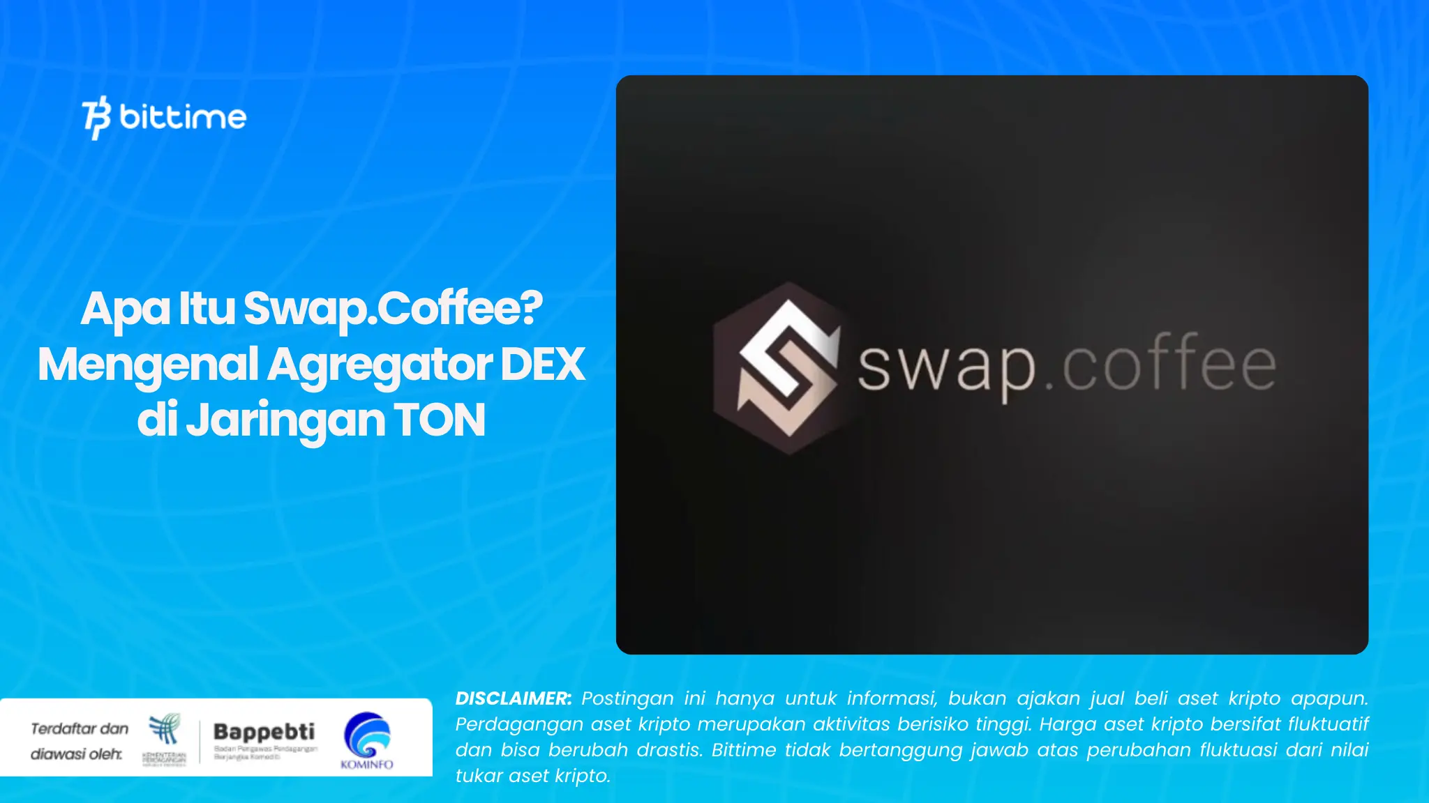 Apa Itu Swap.Coffee? Mengenal Agregator DEX di Jaringan TON