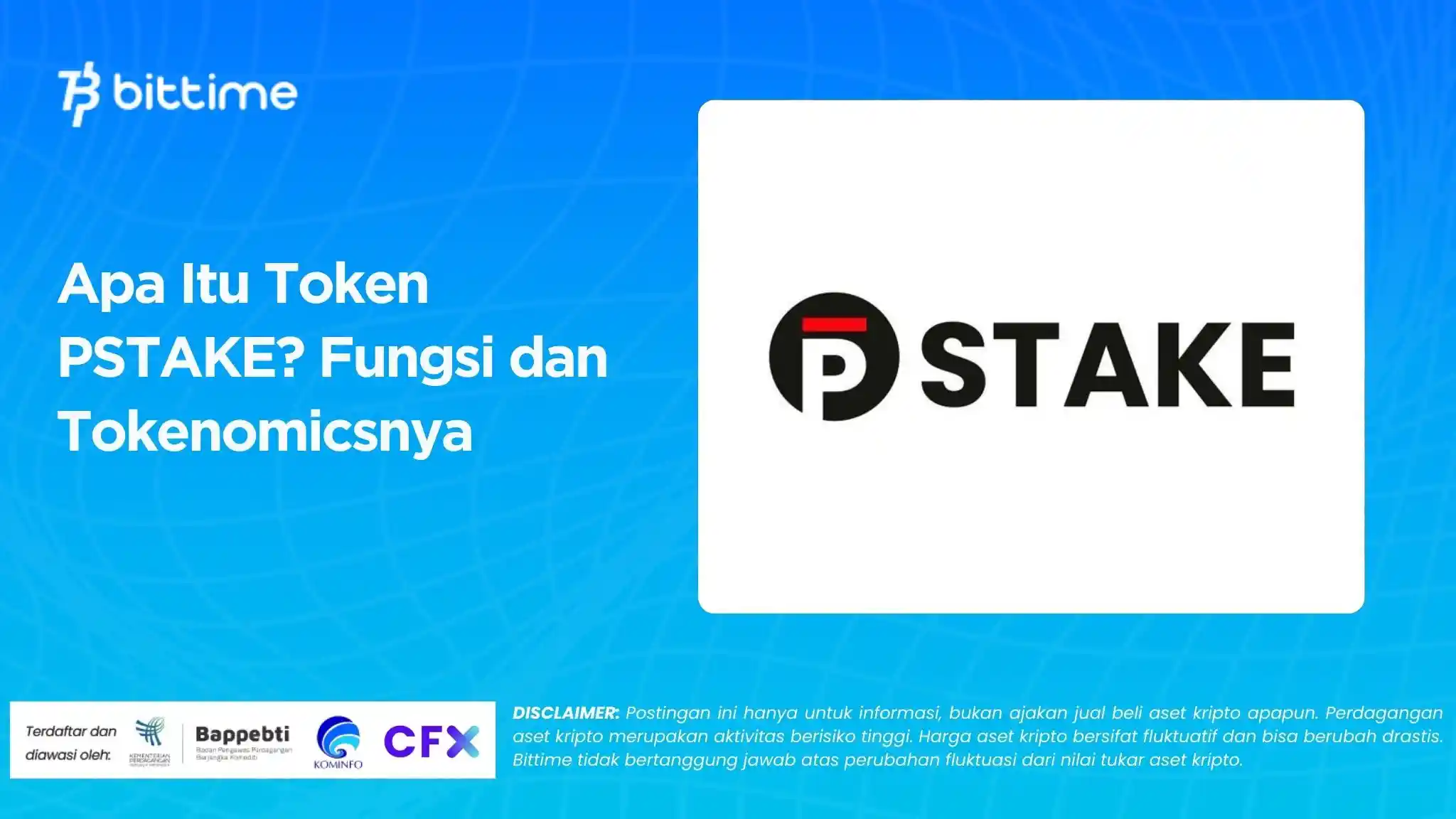 Apa Itu Token PSTAKE? Fungsi dan Tokenomicsnya