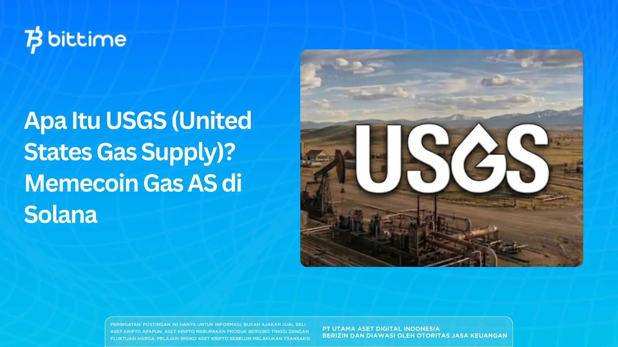 Apa Itu USGS (United States Gas Supply)? Memecoin Gas AS di Solana