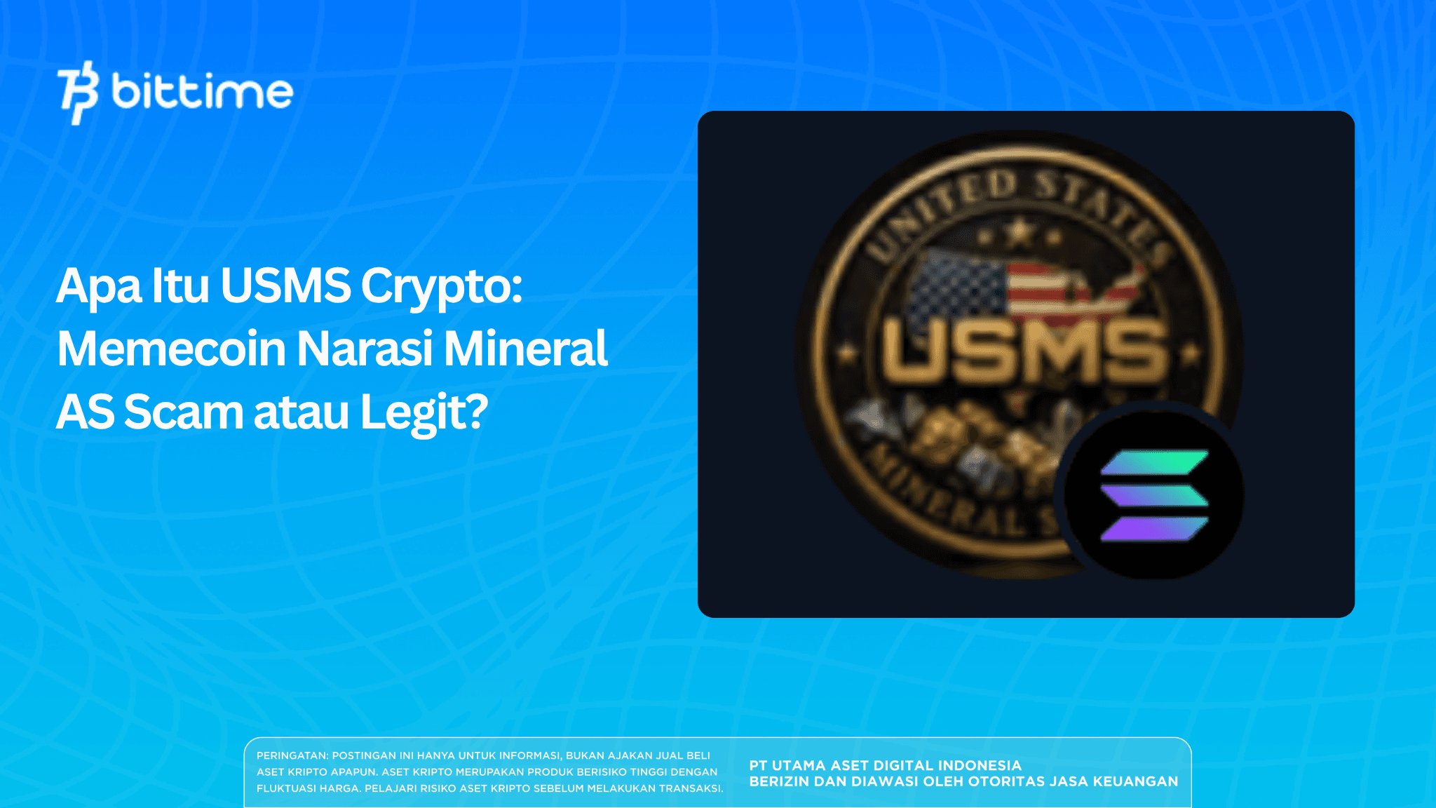 What Is USMS Crypto: US Mineral Narrative Memecoin Scam or Legit?