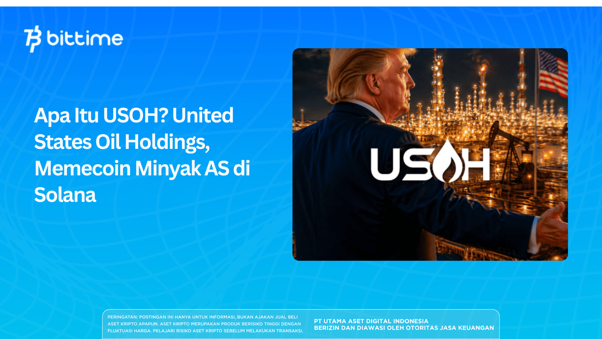Apa Itu USOH? United States Oil Holdings, Memecoin Minyak AS di Solana