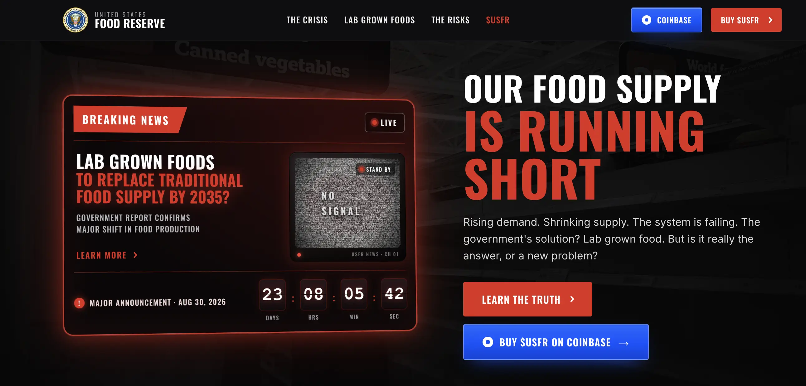 Apa Itu United States Food Reserve (USFR) Memecoin Narasi Ketahanan Pangan AS - home.webp