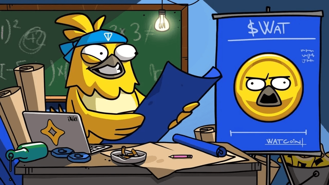 Apa Itu WATcoin Koin Airdrop WatBird Kolaborasi dengan Gamee 1.jpg