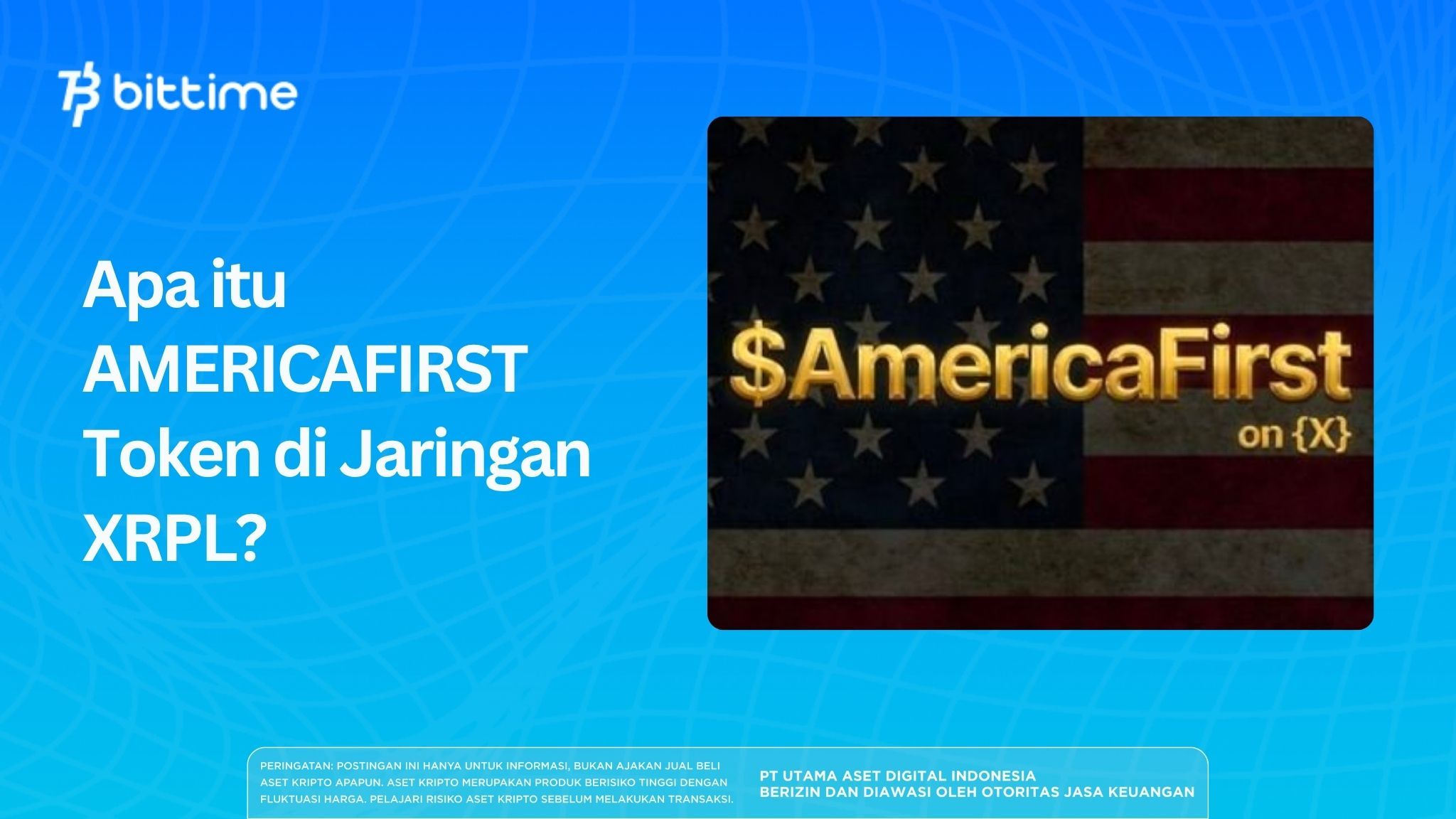 What is the AMERICAFIRST Token on the XRPL Network?