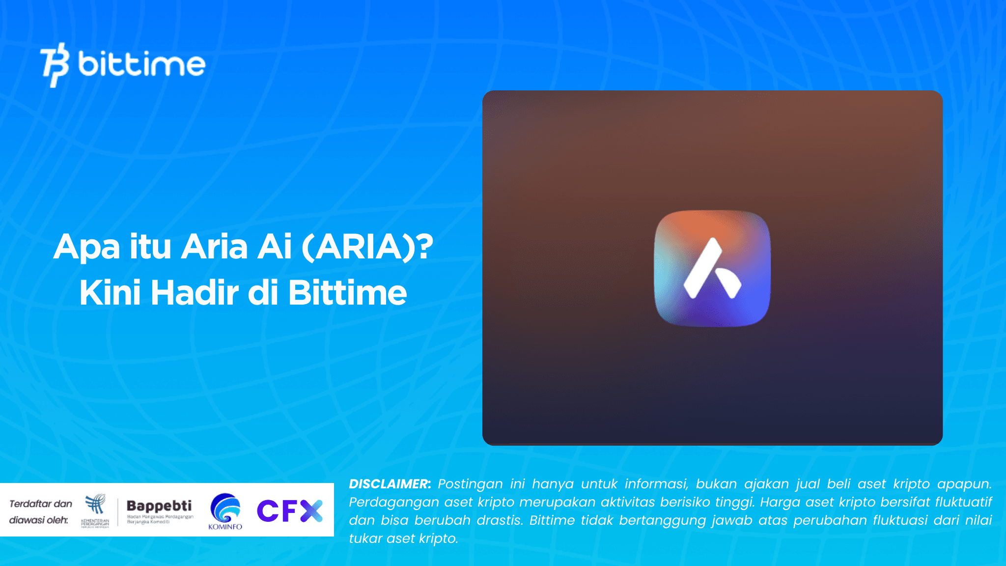 Apa itu Aria Ai (ARIA)? Kini Hadir di Bittime