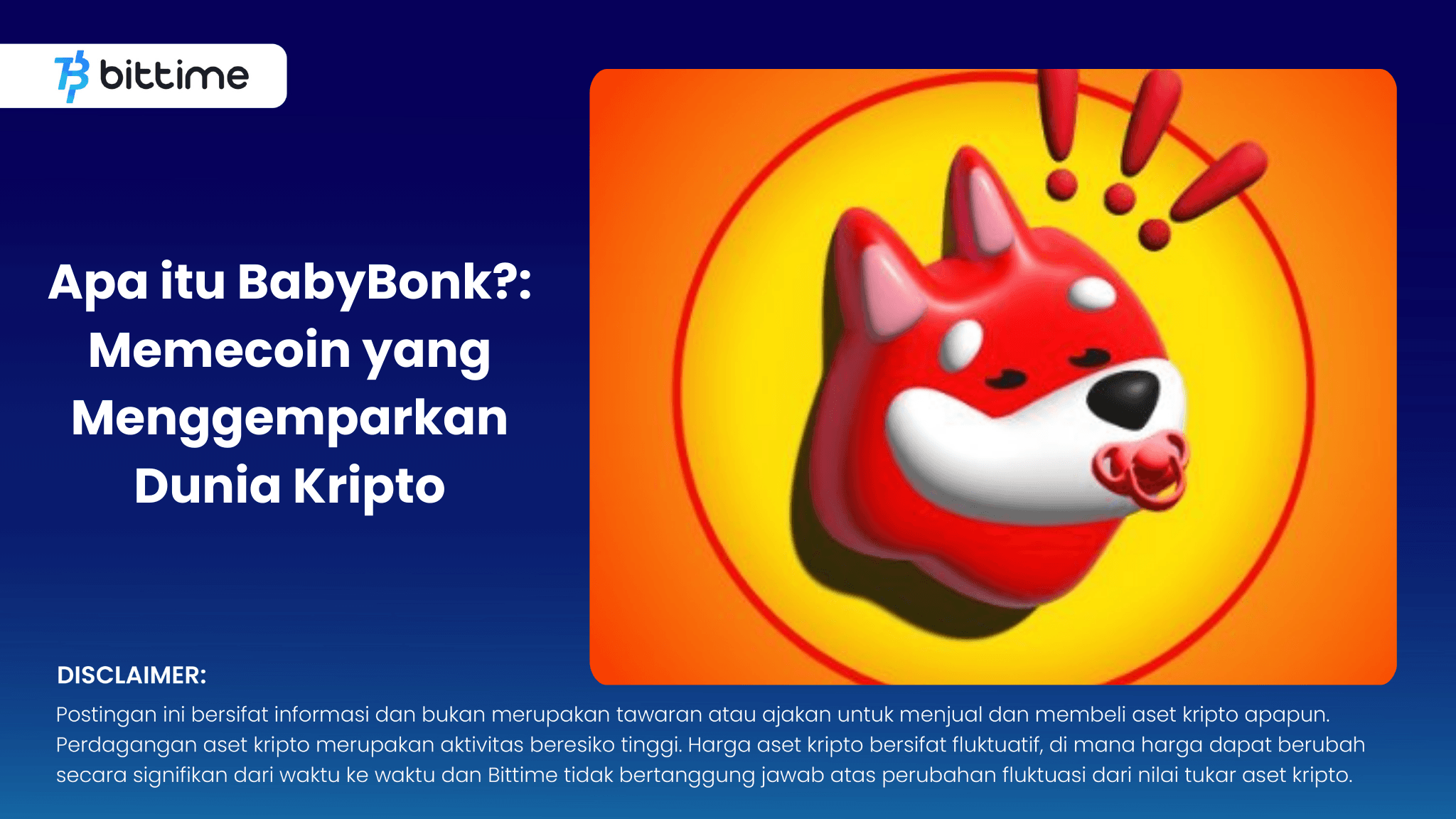 Apa itu BabyBonk?: Memecoin yang Menggemparkan Dunia Kripto