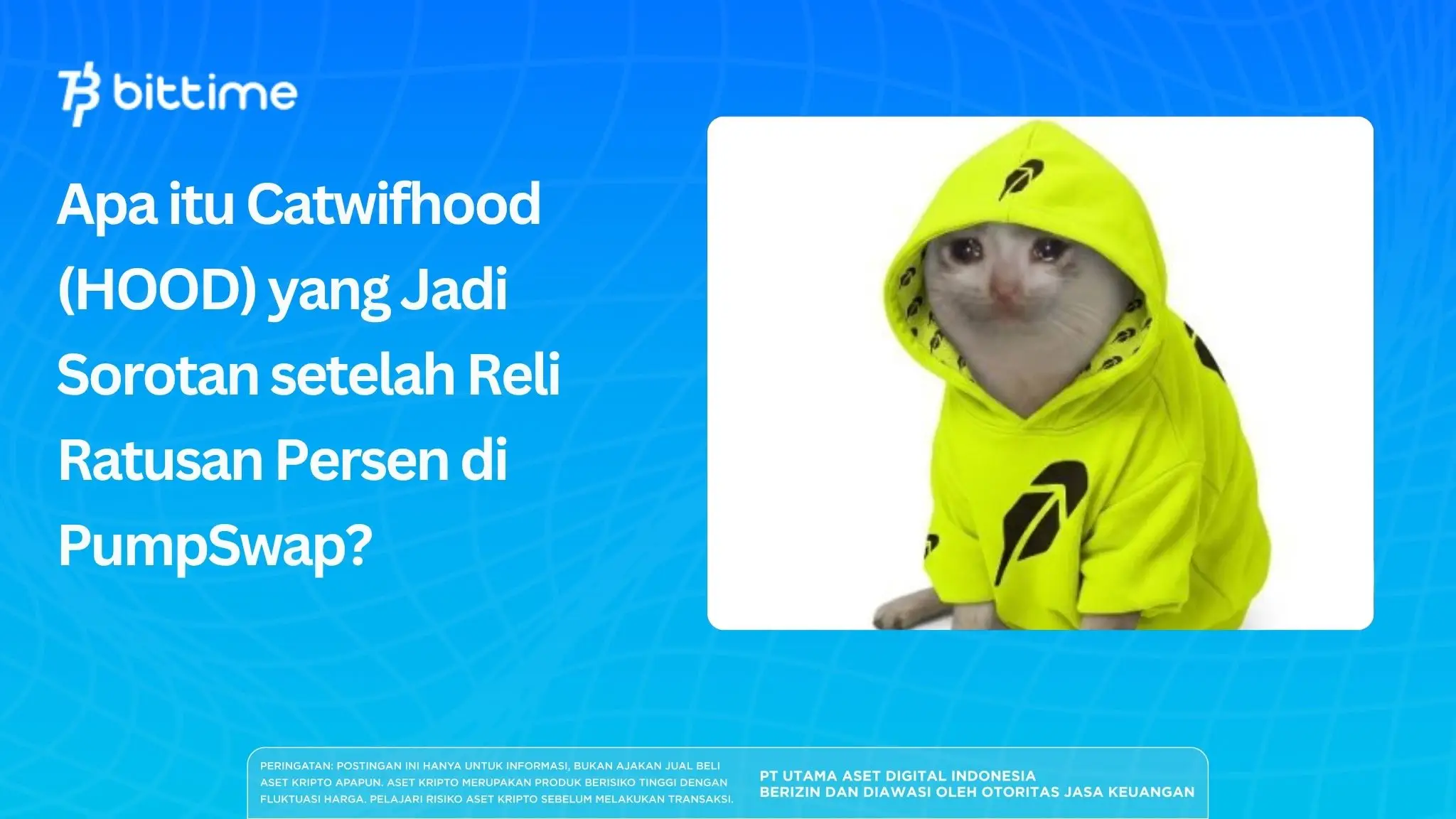 Apa itu Catwifhood (HOOD) yang Jadi Sorotan setelah Reli Ratusan Persen di PumpSwap?
