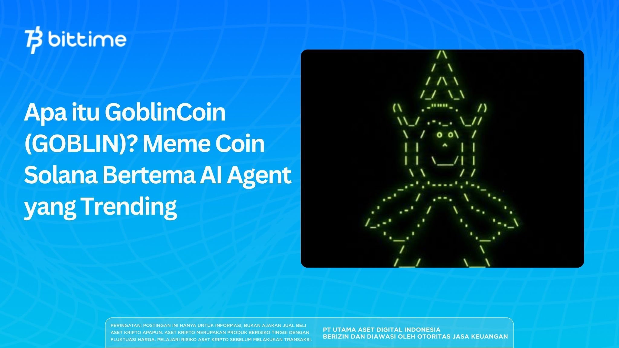 Apa itu GoblinCoin (GOBLIN)? Meme Coin Solana Bertema AI Agent yang Trending