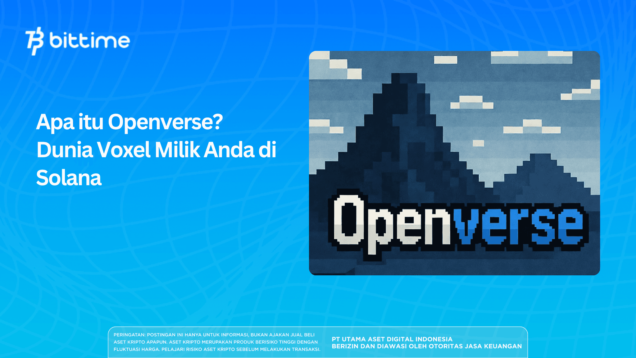 Apa itu Openverse? Dunia Voxel Milik Anda di Solana
