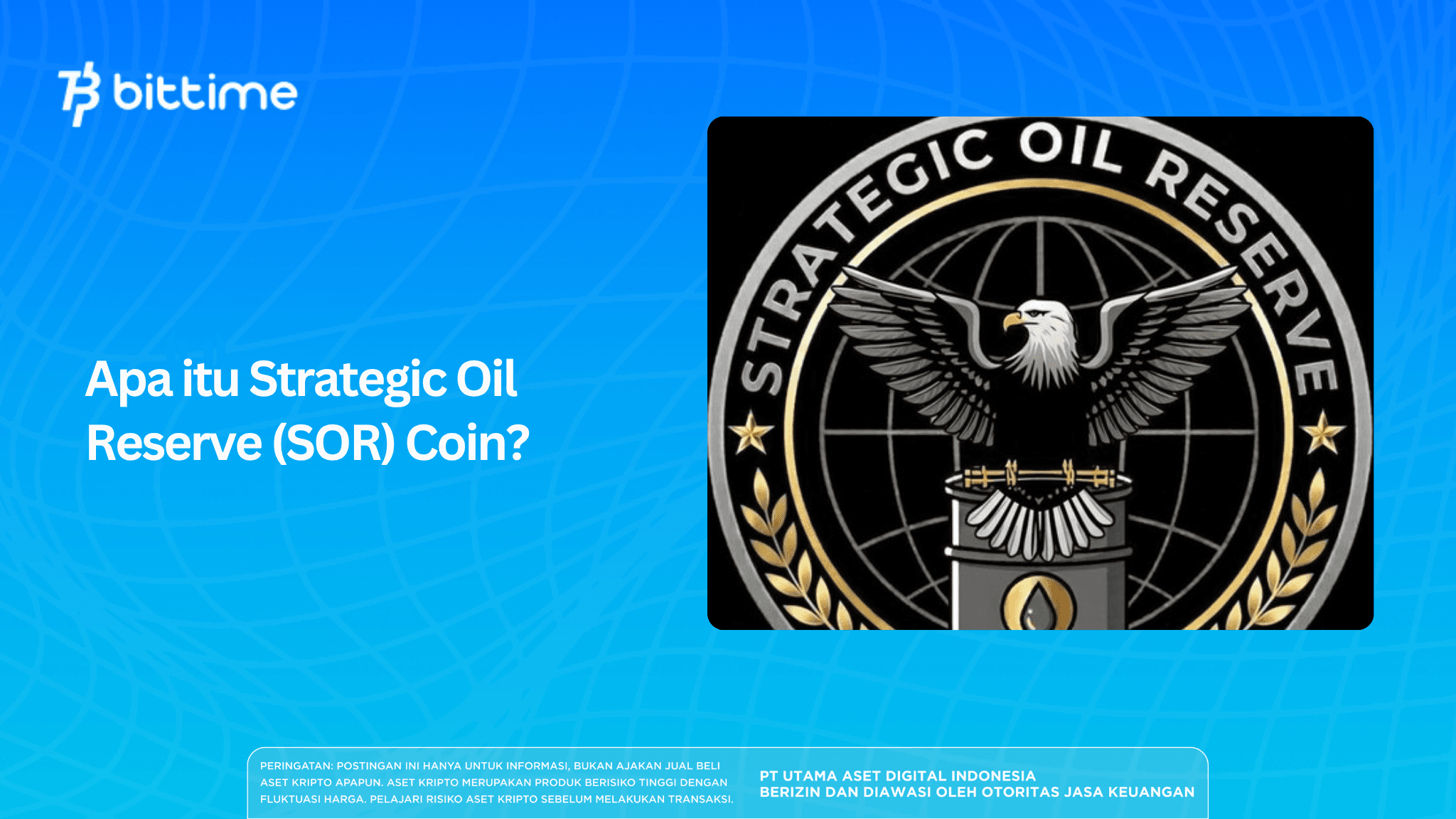 Apa itu Strategic Oil Reserve (SOR) Coin?