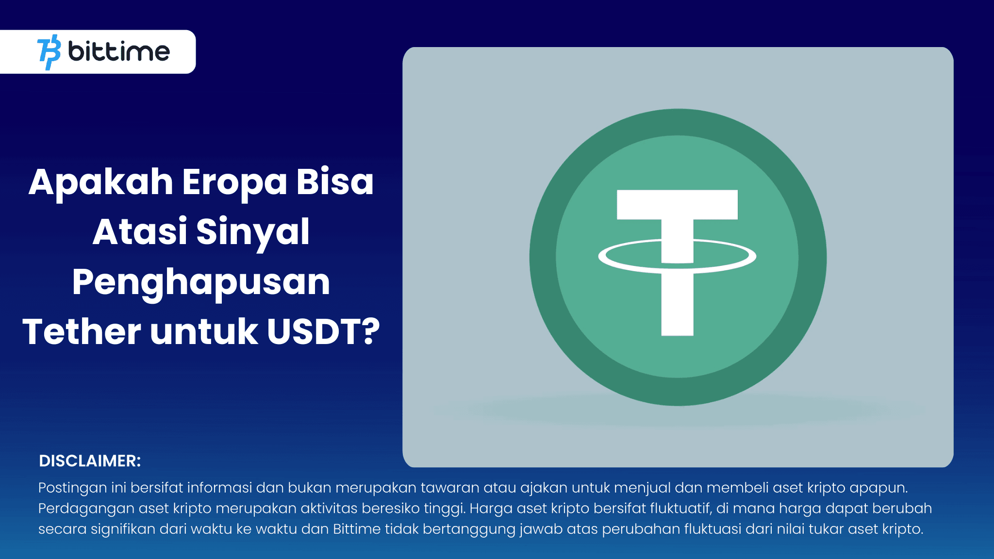 Apakah Eropa Bisa Atasi Sinyal Penghapusan Tether untuk USDT?