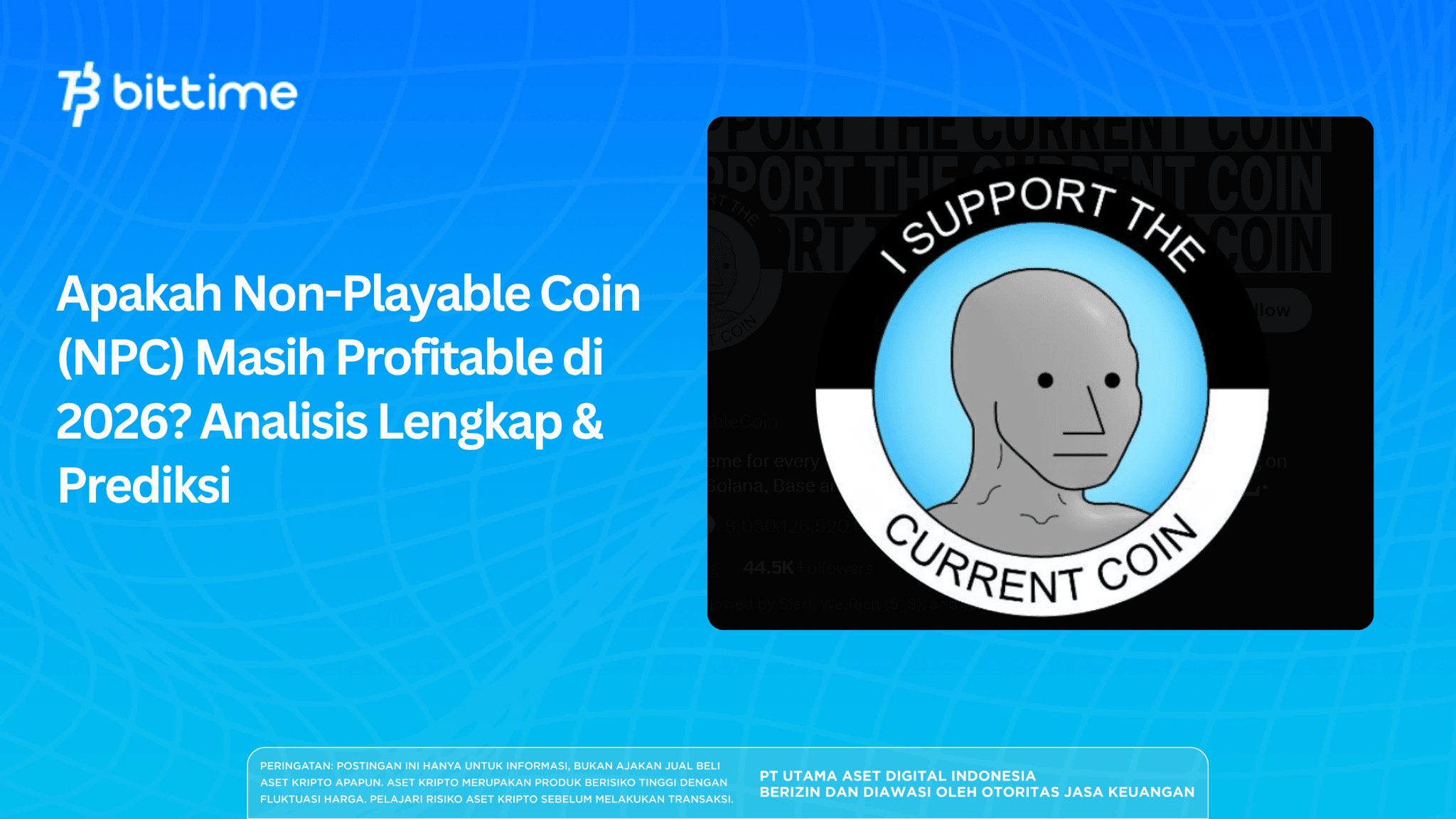 Apakah Non-Playable Coin (NPC) Masih Profitable di 2026? Analisis Lengkap & Prediksi