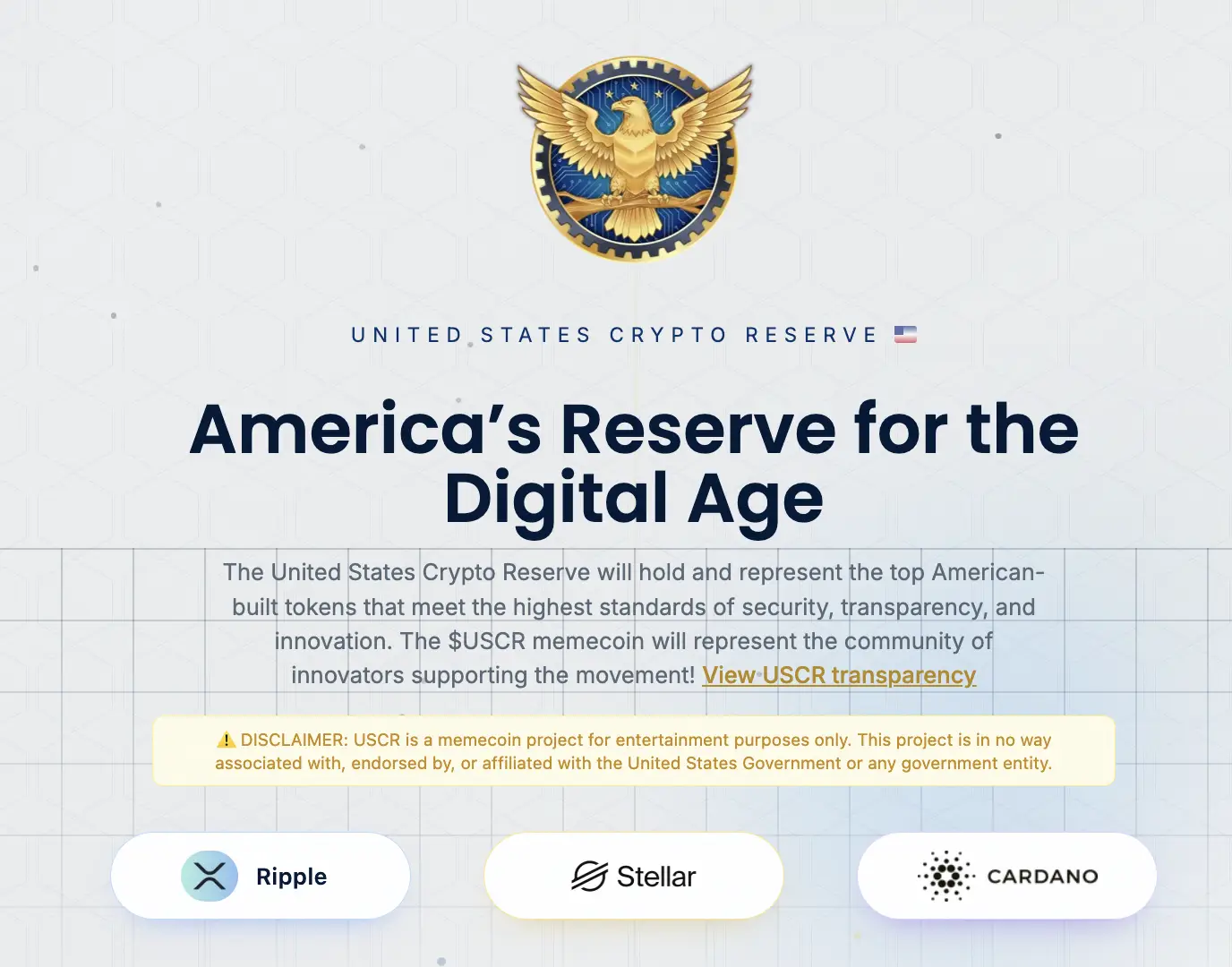 Apakah USCR (United States Crypto Reserve) Legit Ini Faktanya - home.webp