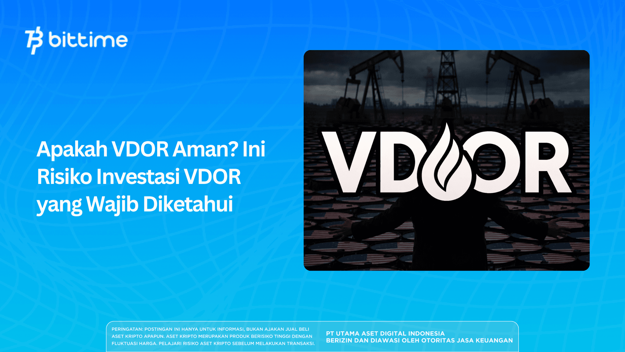 Apakah VDOR Aman? Ini Risiko Investasi VDOR yang Wajib Diketahui