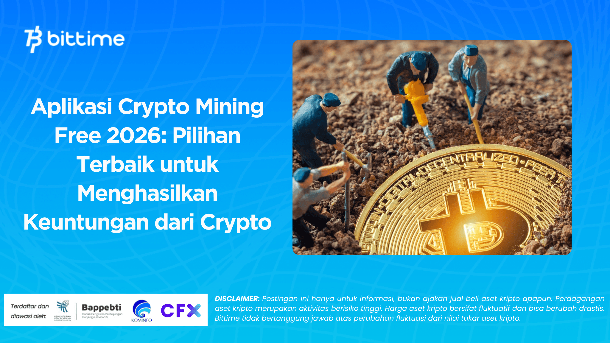 Aplikasi Crypto Mining Free 2026: Pilihan Terbaik untuk Menghasilkan Keuntungan dari Crypto