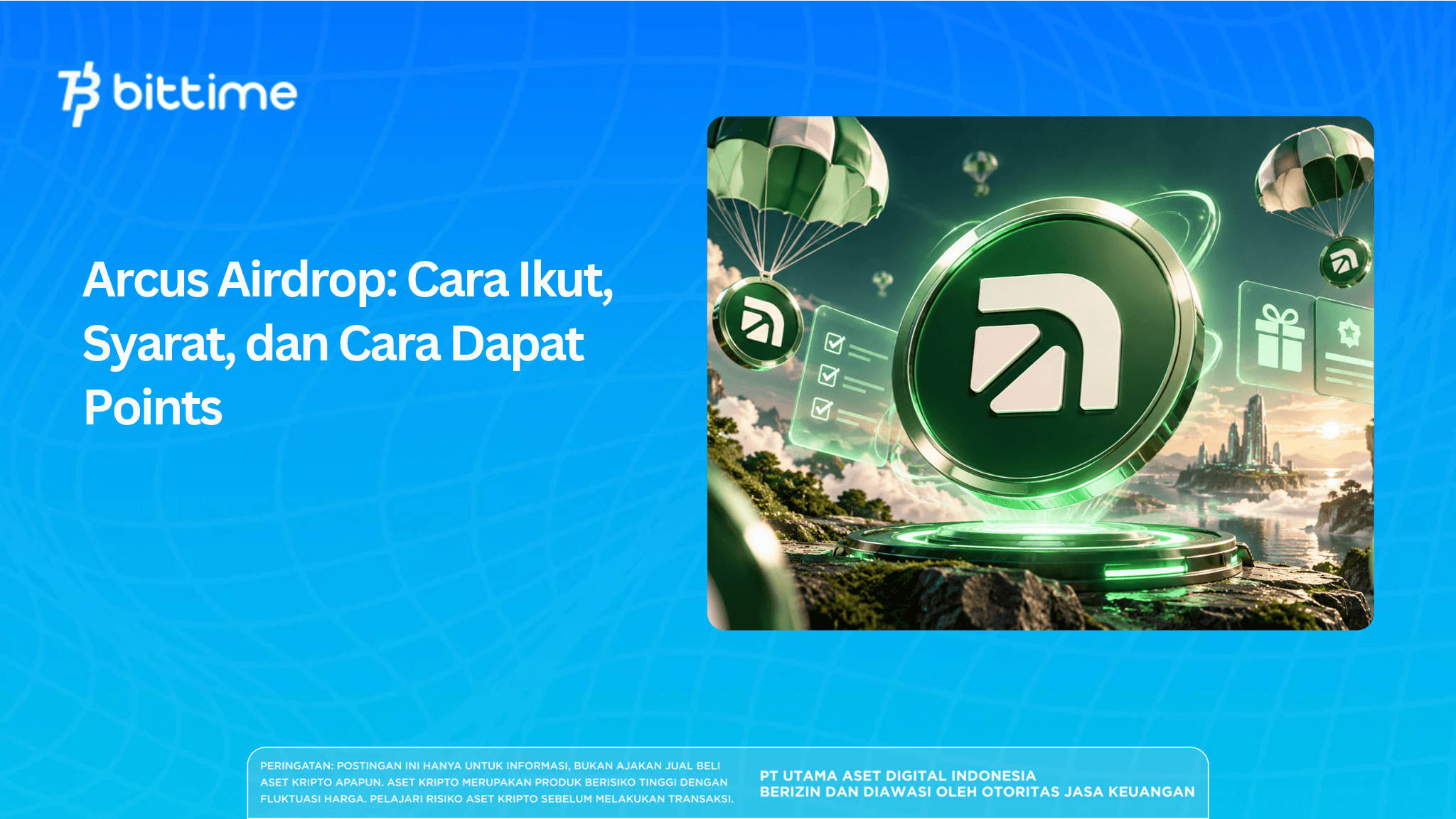 Arcus Airdrop: Cara Ikut, Syarat, dan Cara Dapat Points
