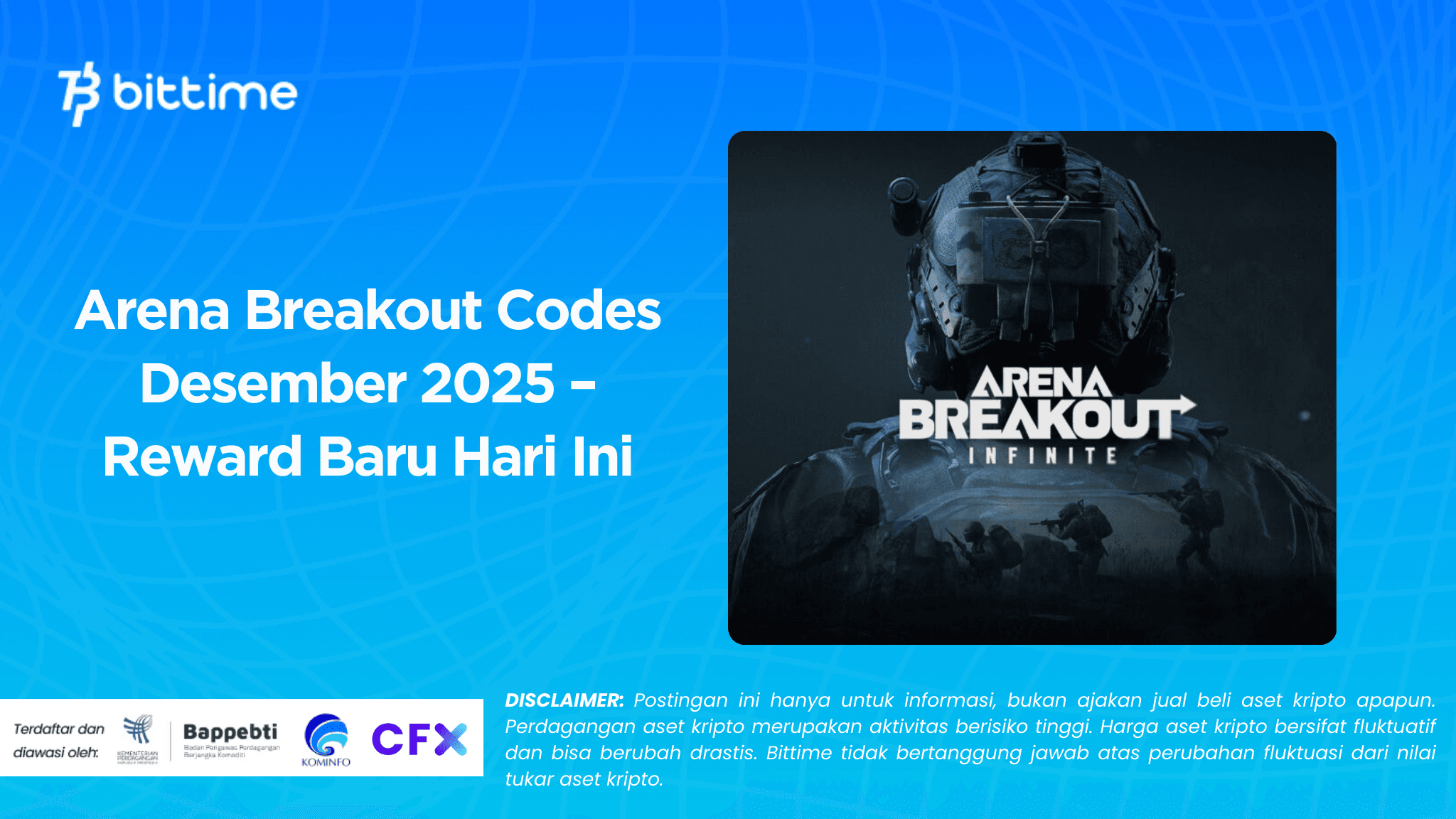 Arena Breakout Codes Desember 2025 – Reward Baru Hari Ini