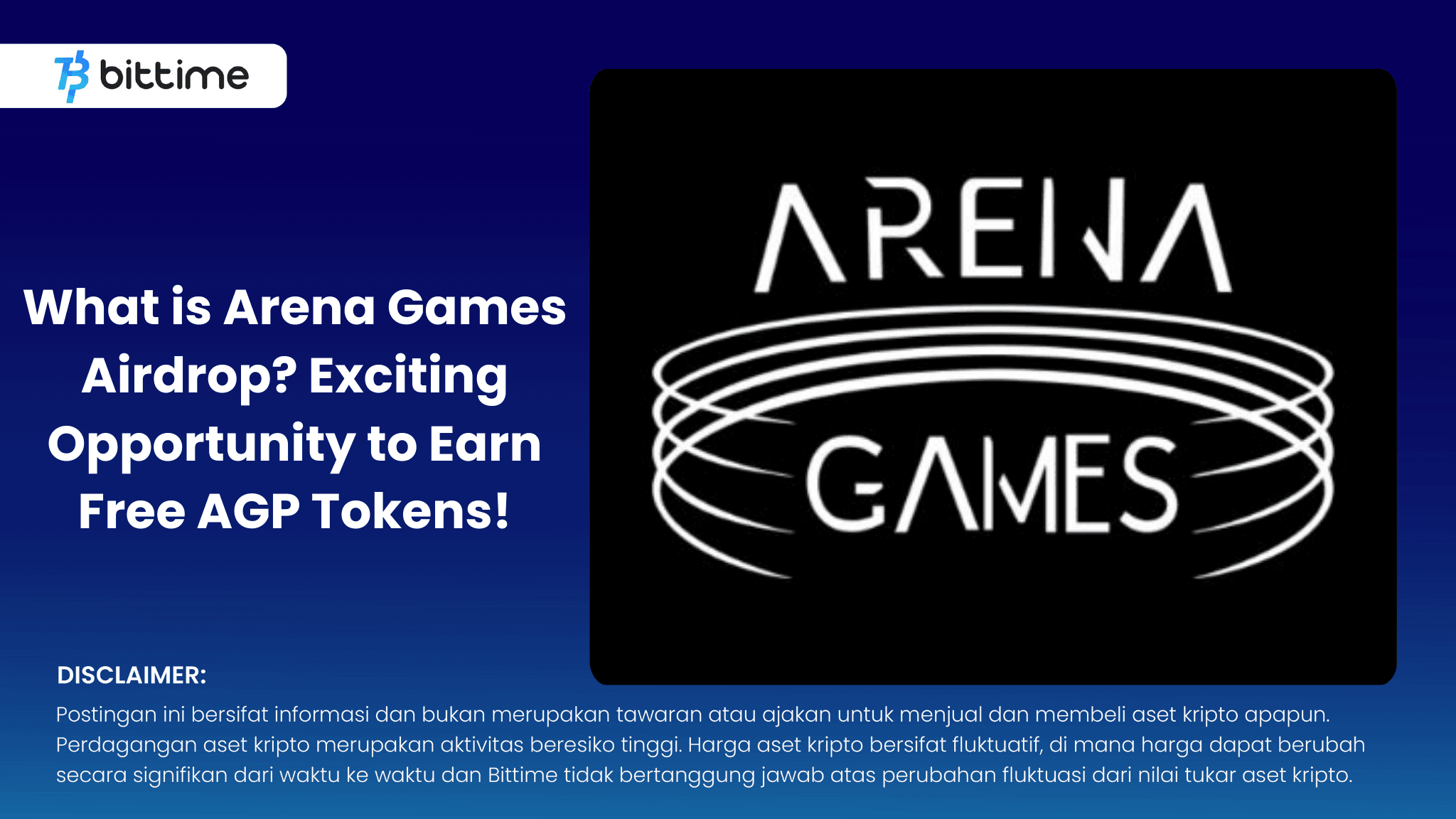 What is Arena Games Airdrop? Exciting Opportunity to Earn Free AGP Tokens!