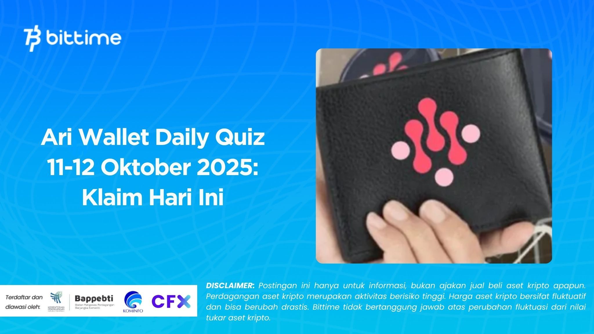 Ari Wallet Daily Quiz 11-12 Oktober 2025: Klaim Hari Ini