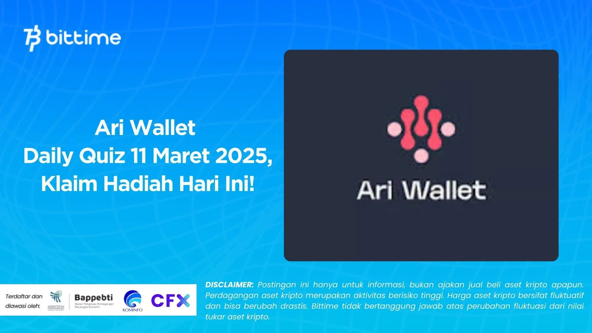 Ari Wallet Daily Quiz 11 Maret 2025, Klaim Hadiah Hari Ini!.webp
