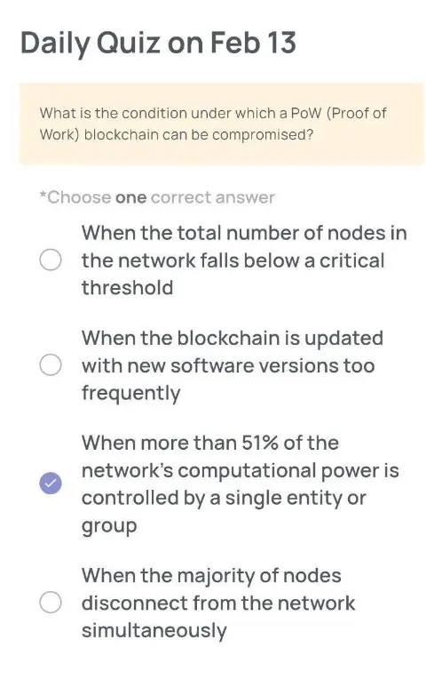 Ari Wallet Daily Quiz 13 Februari 2025.
