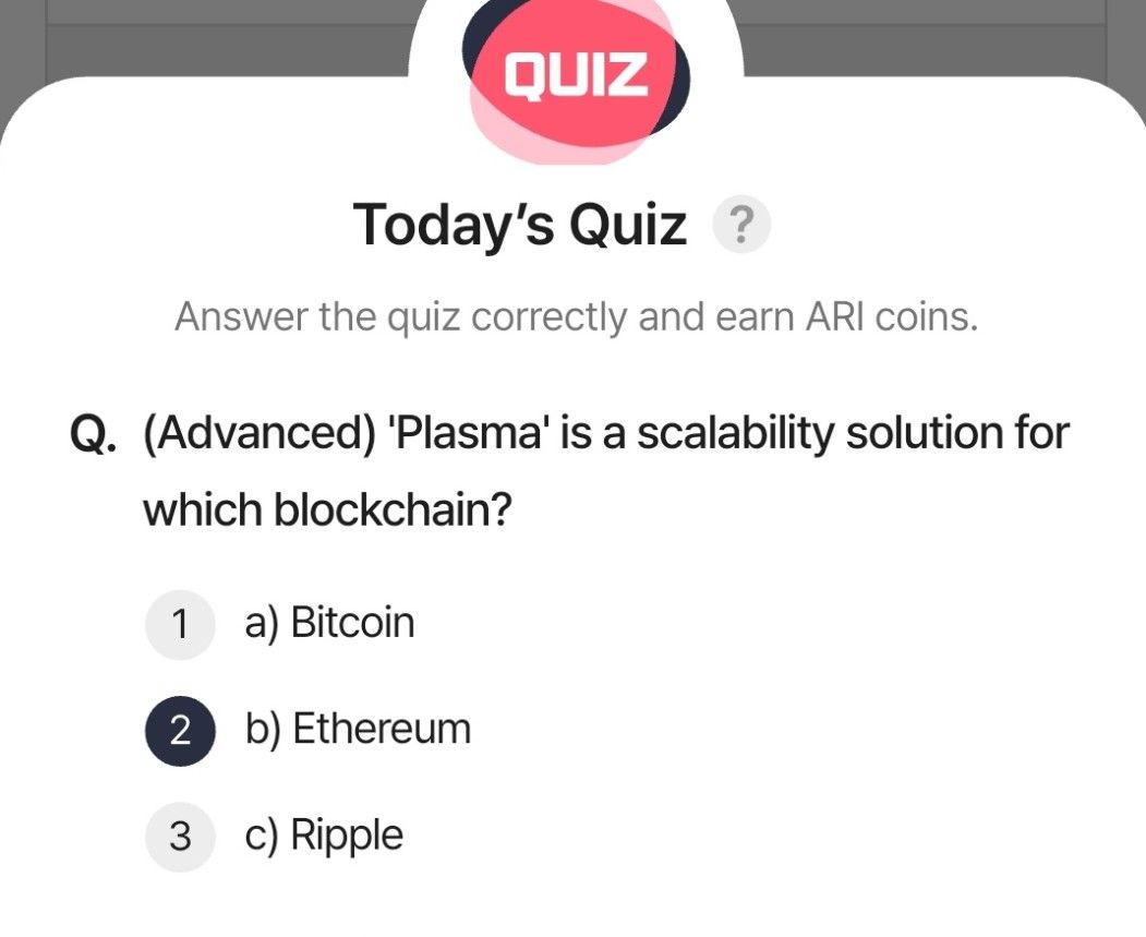 Ari Wallet Daily Quiz 1 September 2025.