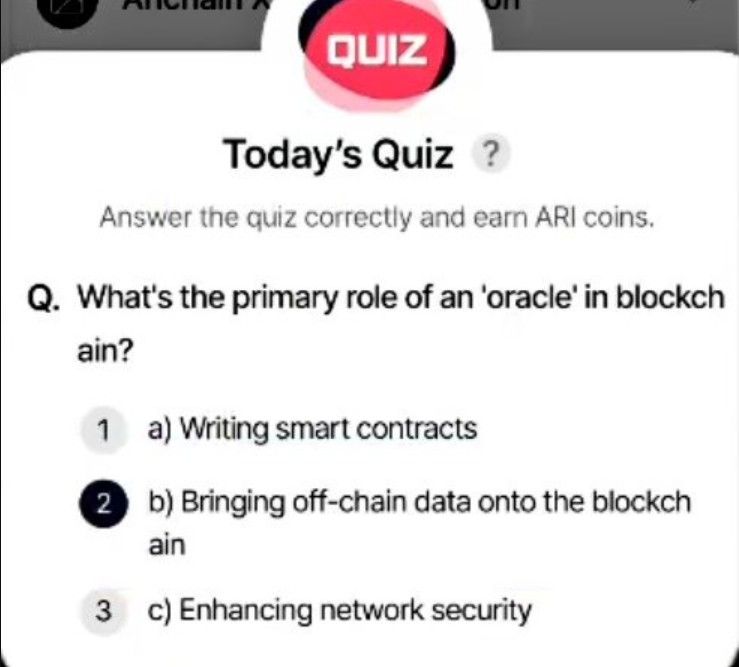 Ari Wallet Daily Quiz 21 - 22 September 2025.