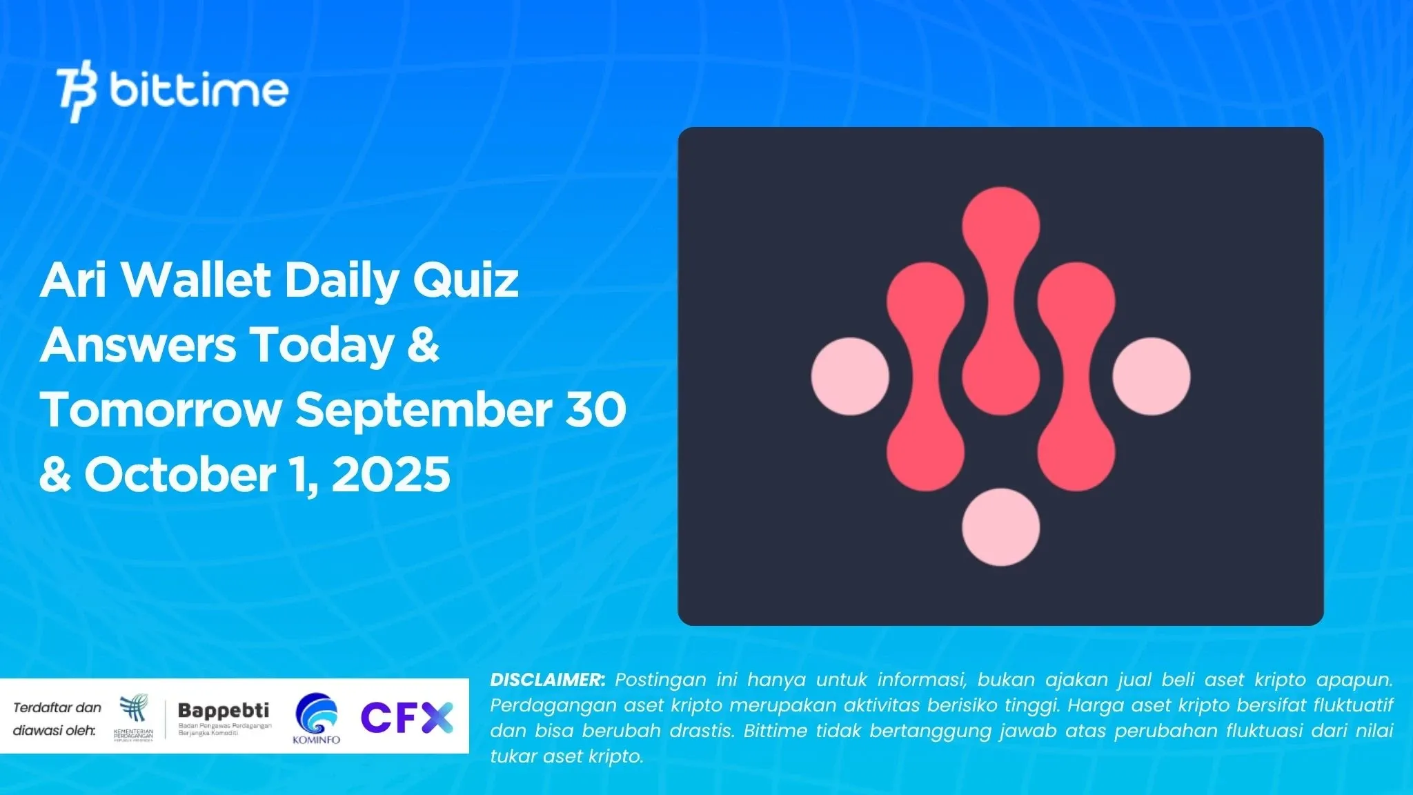 Ari Wallet Daily Quiz Answers Today & Tomorrow September 30 & October 1, 2025