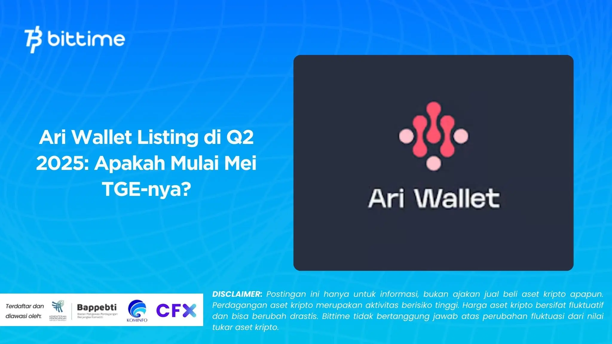 Ari Wallet Listing di Q2 2025 Apakah Mulai Mei TGE-nya.