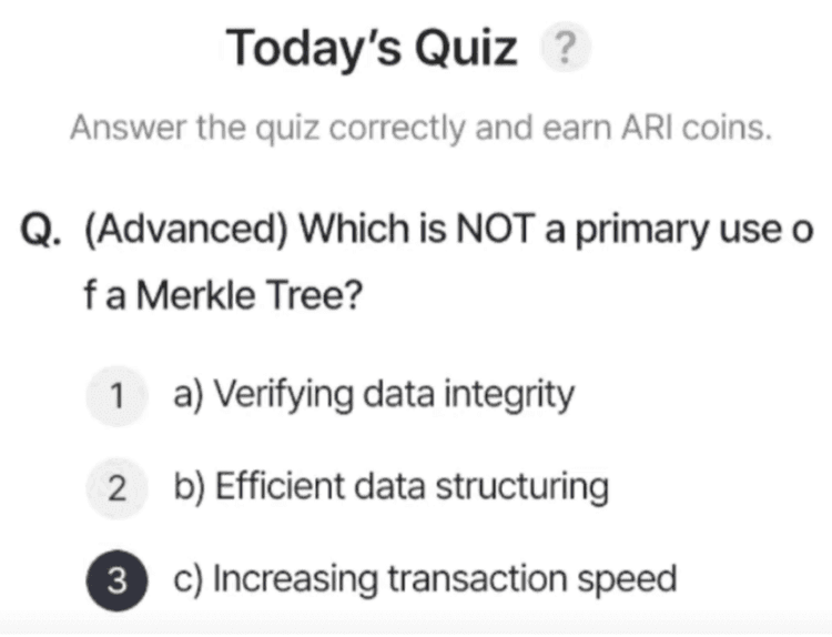 Ari wallet Quiz 28 Agustus 2025