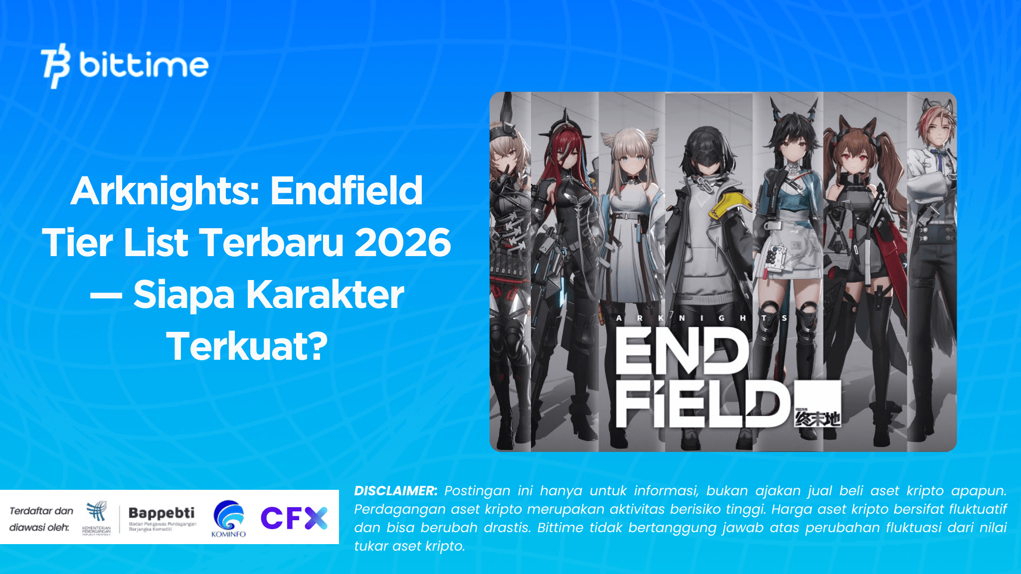 Arknights: Endfield Tier List 2026 — Who's the Strongest Character?