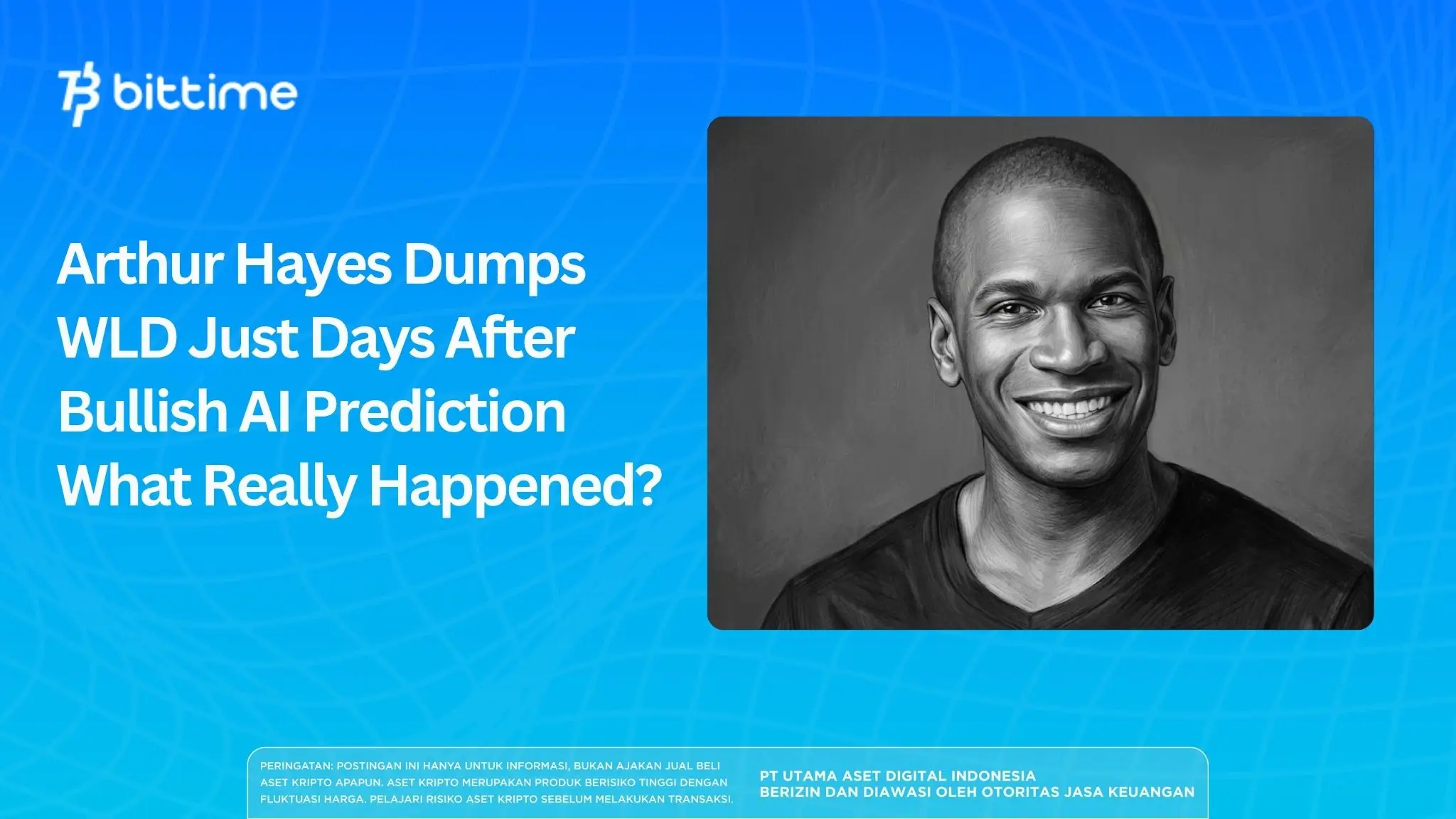 Arthur Hayes Dumps WLD Just Days After Bullish AI Prediction, What Really Happened.webp