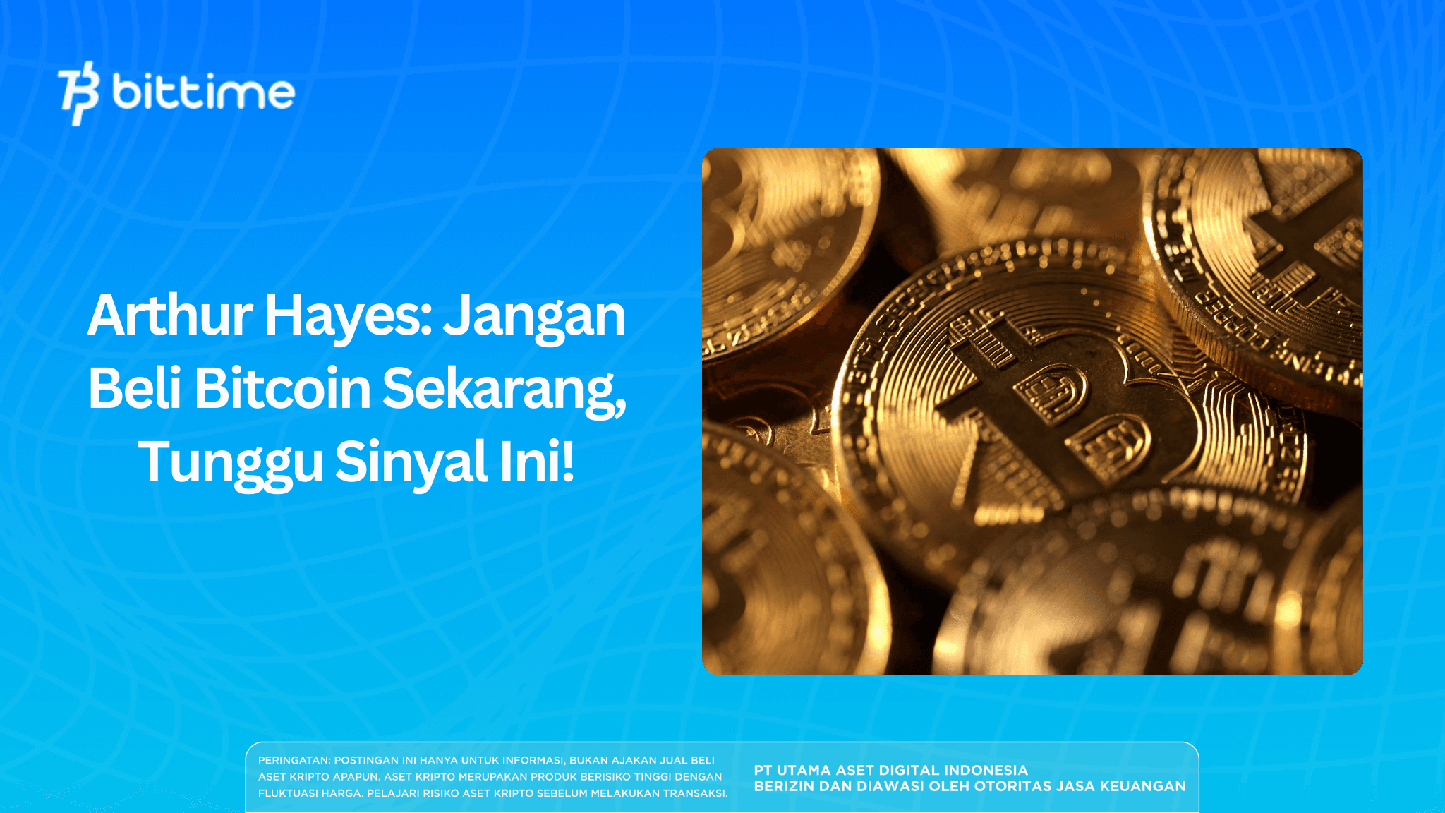 Arthur Hayes: Don’t Buy Bitcoin Right Now—Wait for This Signal!