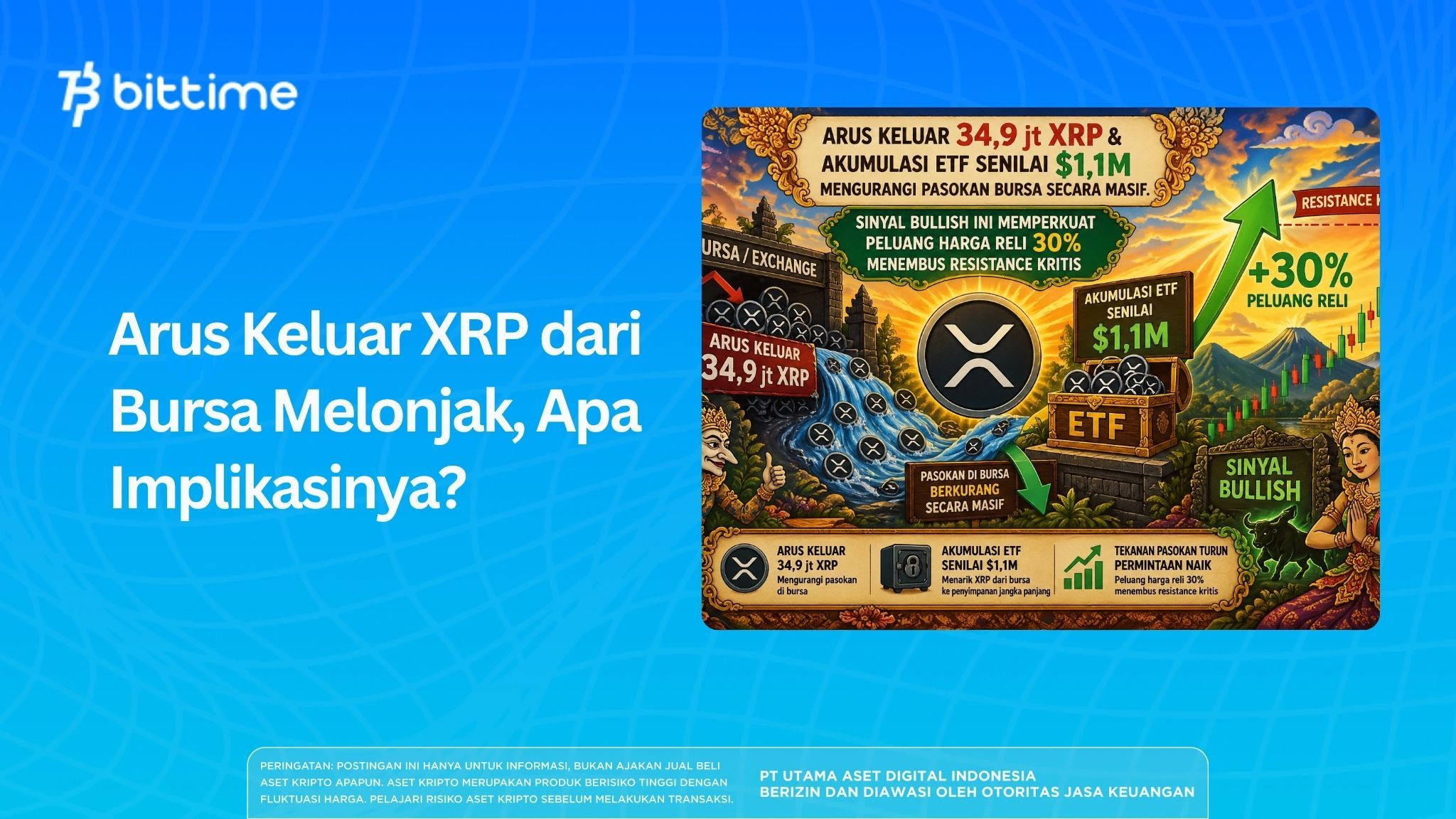 Arus Keluar XRP dari Bursa Melonjak, Apa Implikasinya?