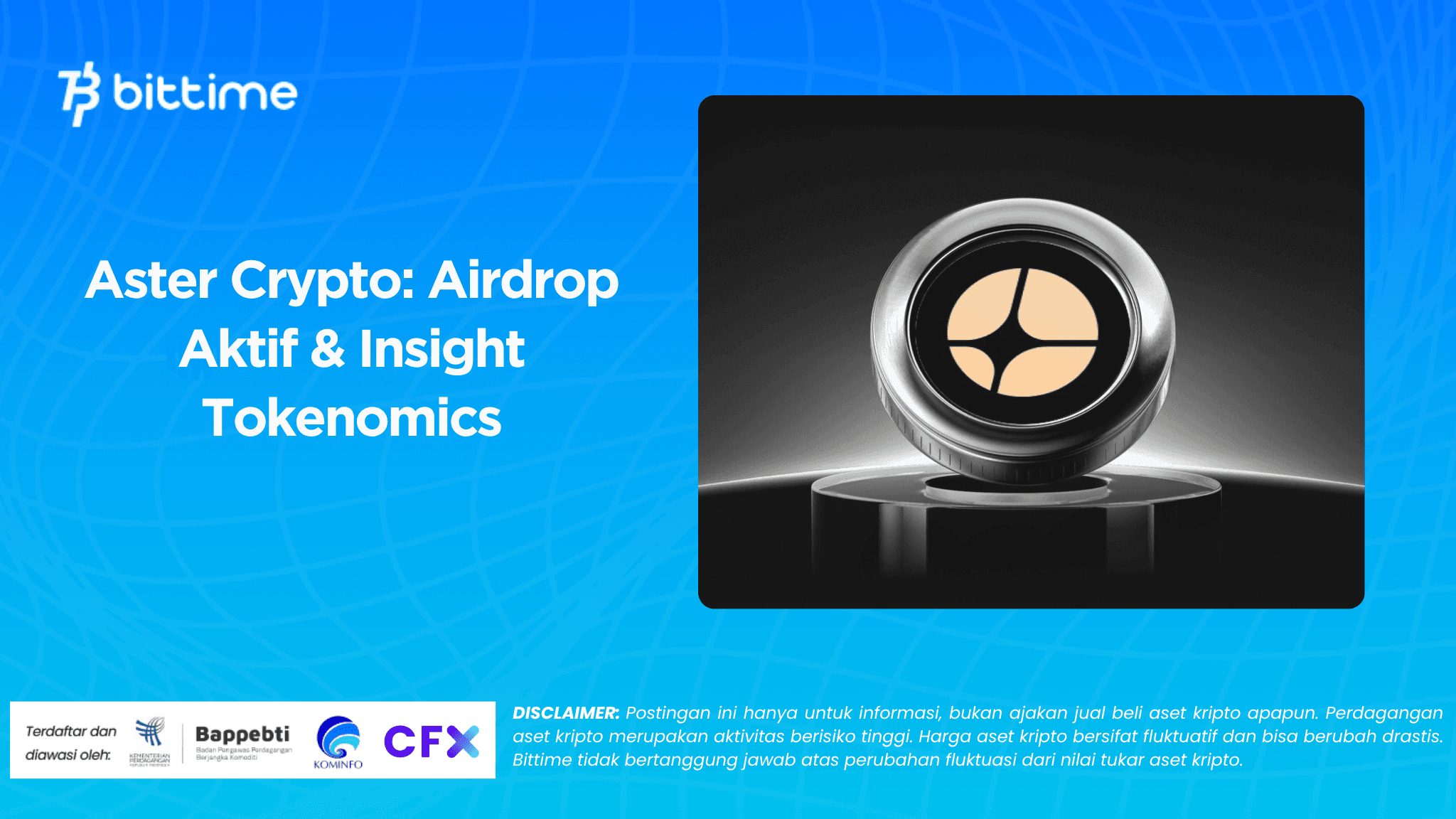 Aster Crypto: Airdrop Aktif & Insight Tokenomics