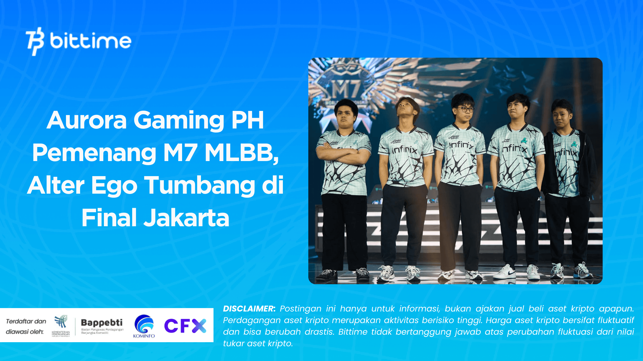 Aurora Gaming PH Wins M7 MLBB, Alter Ego Falls in the Jakarta Final