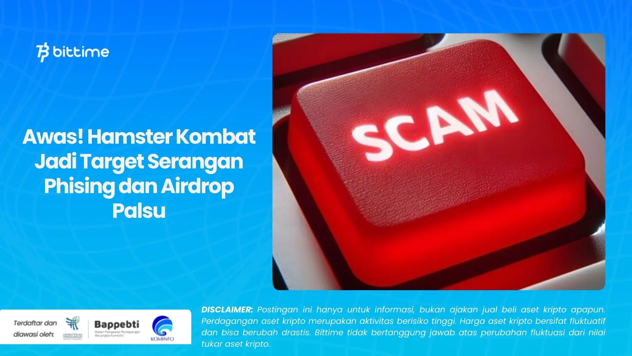 Awas! Hamster Kombat Jadi Target Serangan Phising dan Airdrop Palsu.