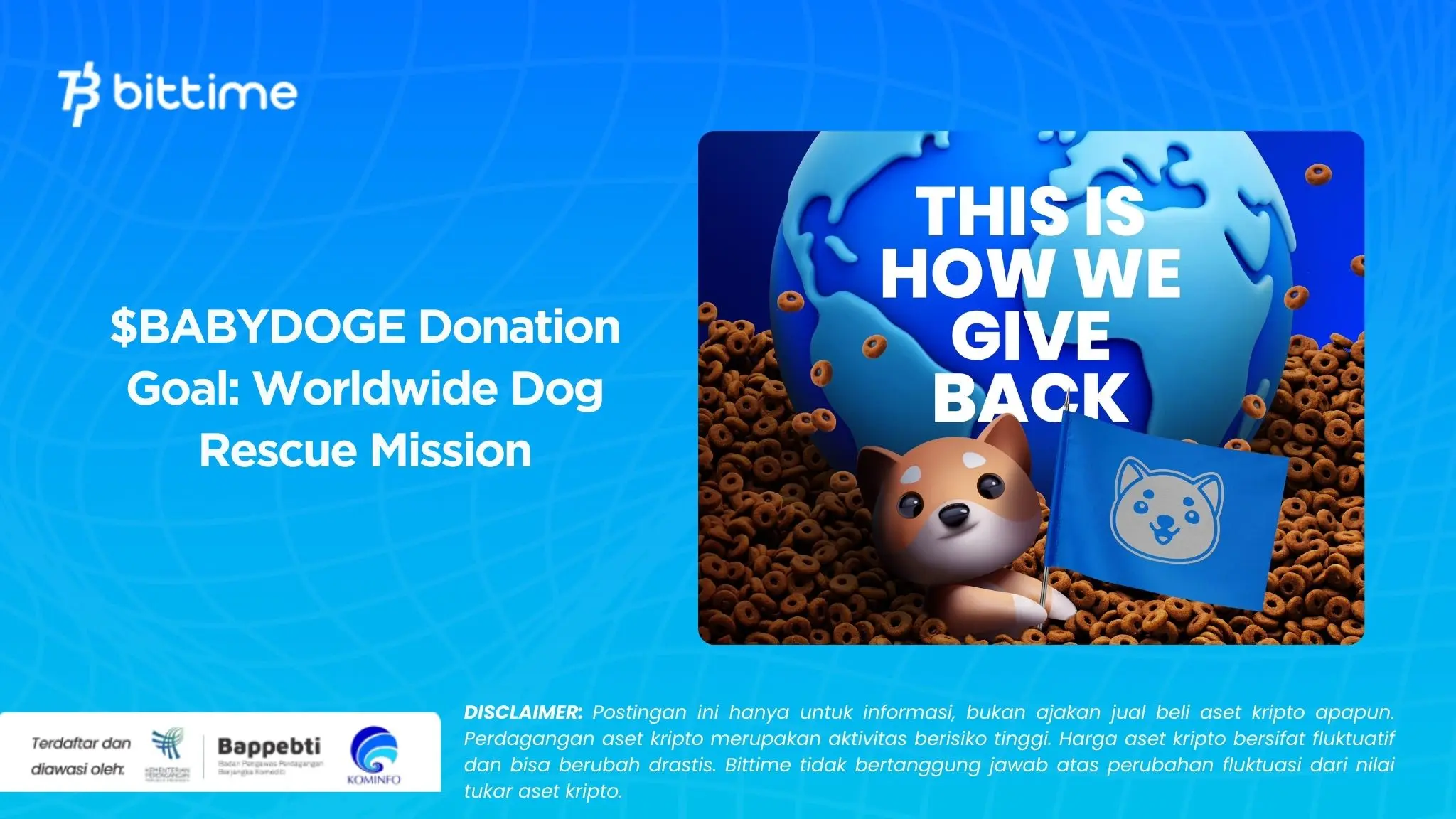 $BABYDOGE Donation Goal Worldwide Dog Rescue Mission.webp