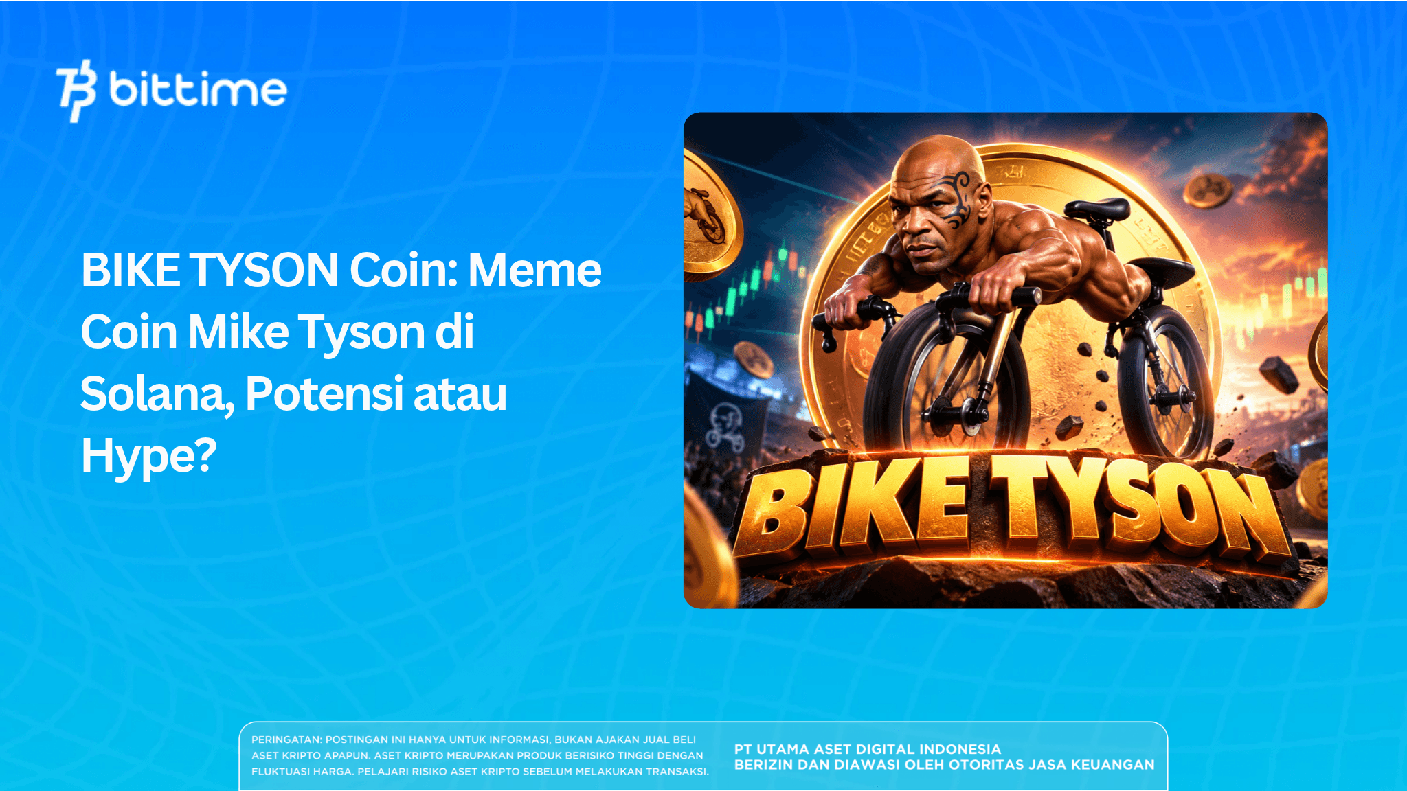 BIKE TYSON Coin: Meme Coin Mike Tyson di Solana, Potensi atau Hype?